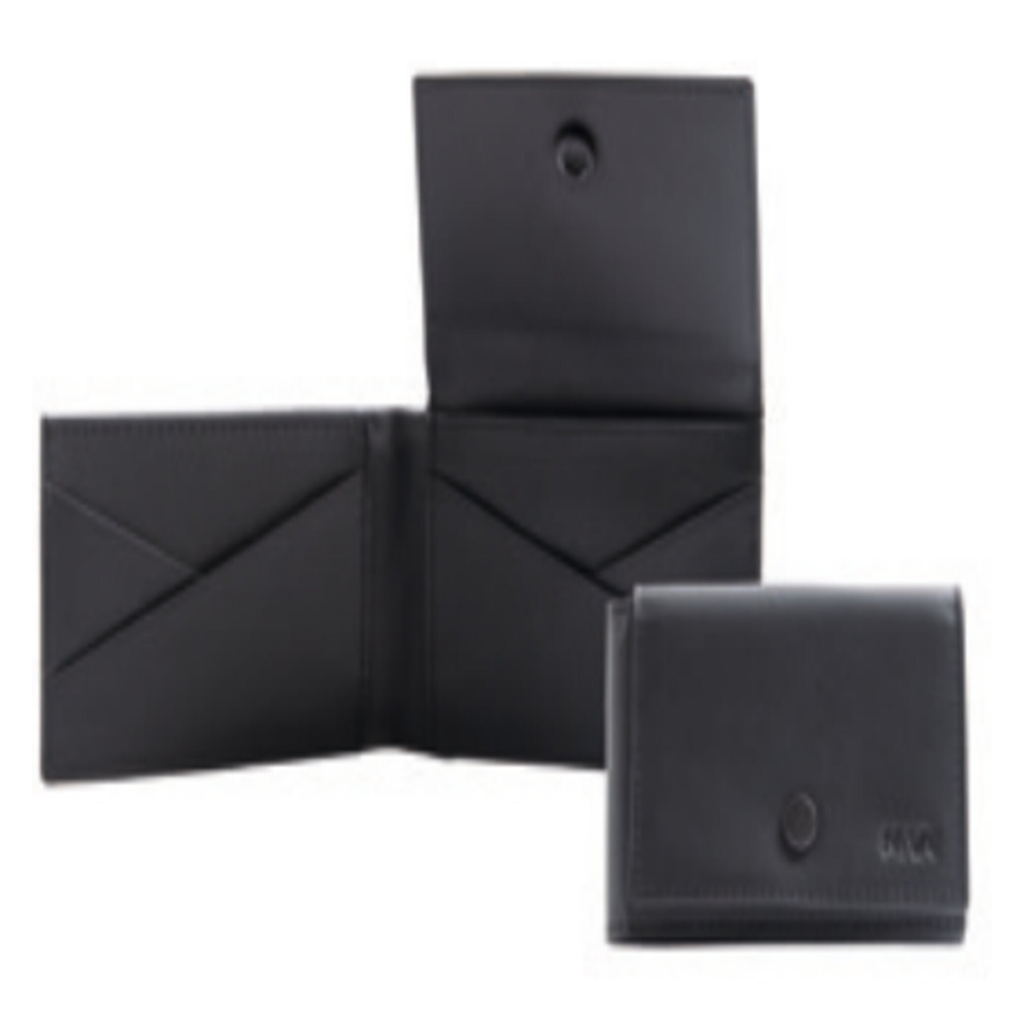 METRIC PORTA CARTE DI CREDITO IN PELLE CON PATELLA E BOTTONE, 6 CC E SCHERMATURA RFID GREY/YELLOW