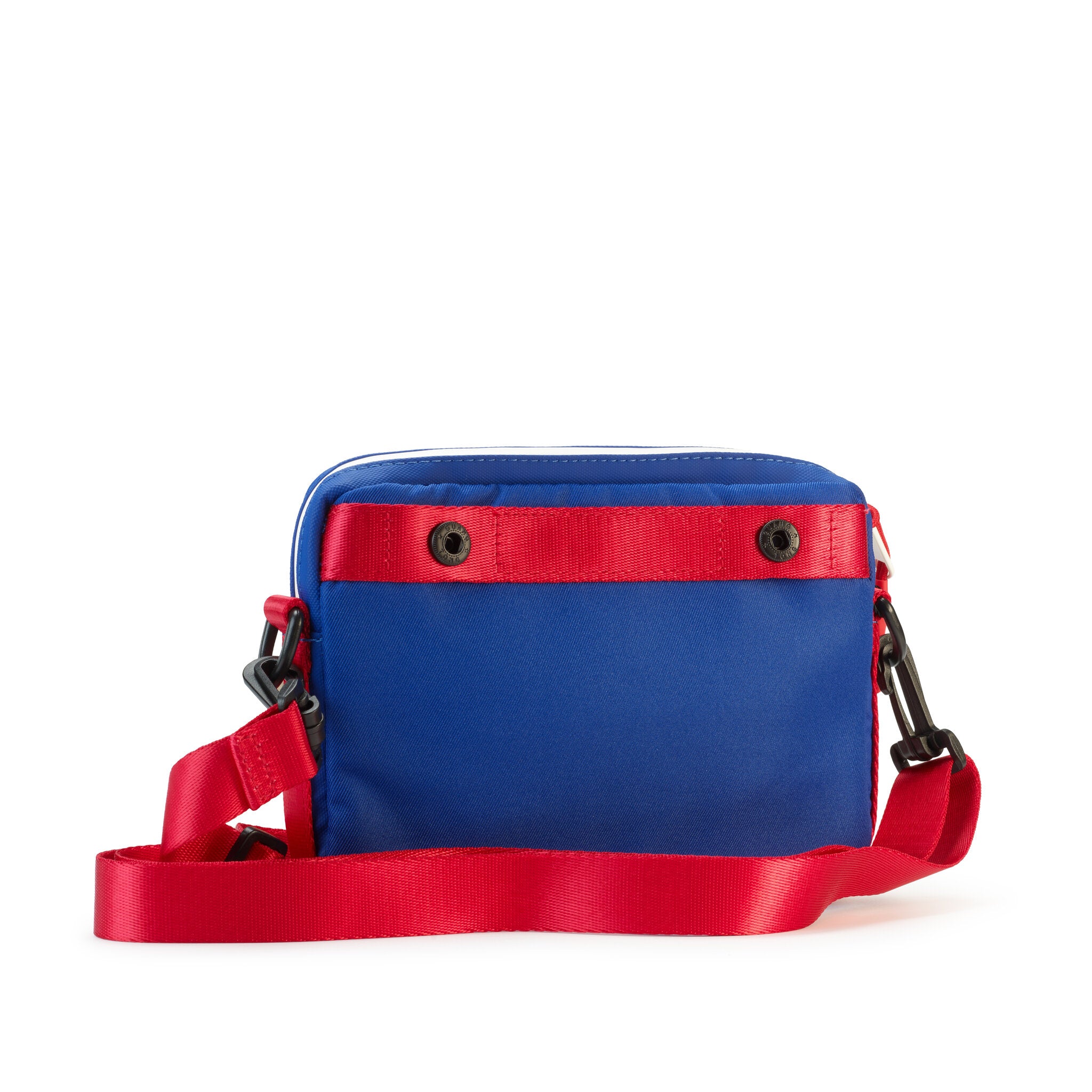 BEAT POUCH CON TASCA FRONTALE VERTICALE E TRACOLLA ROSSO COBALTO