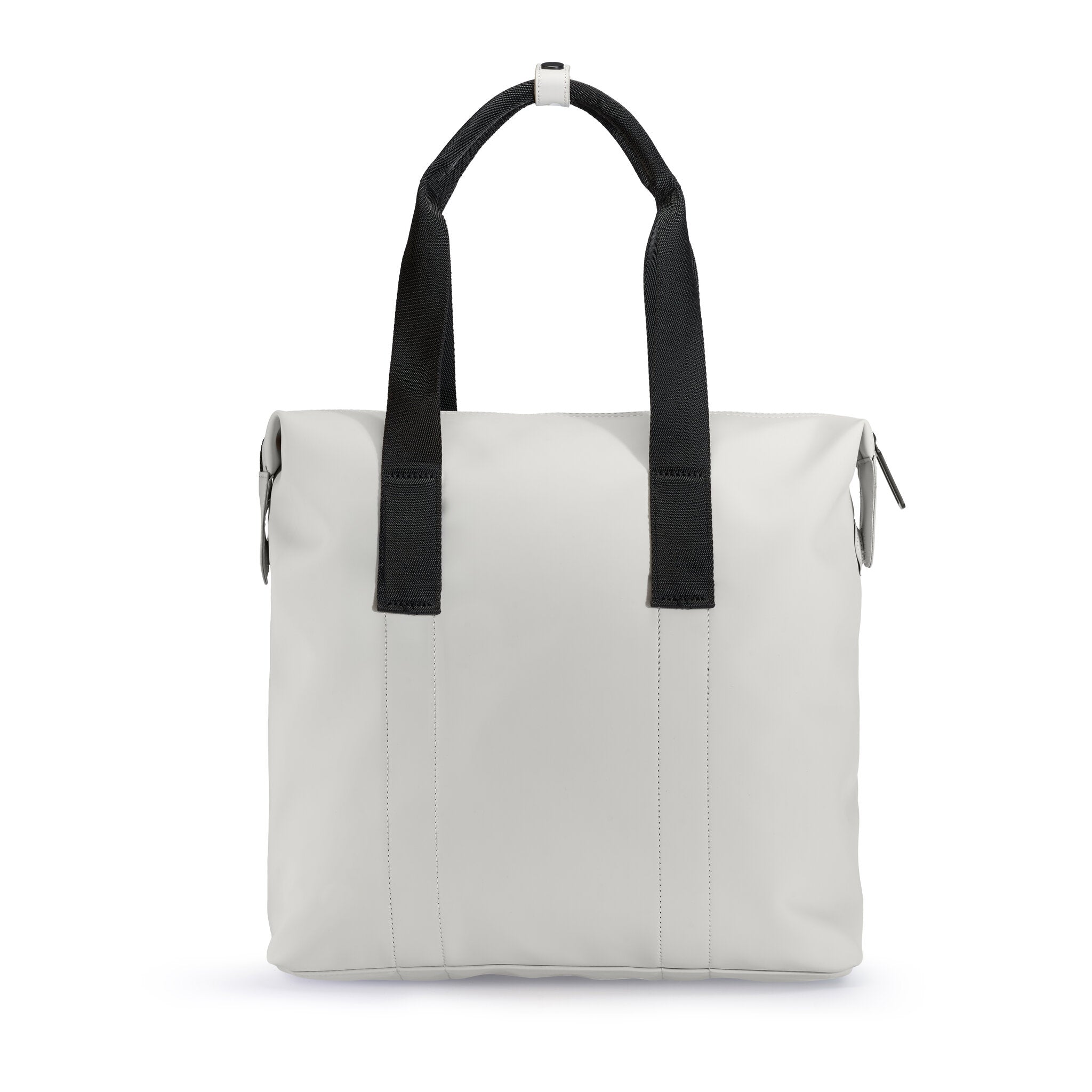 COMBO BORSA TOTE CON DUE MANICI BIANCO