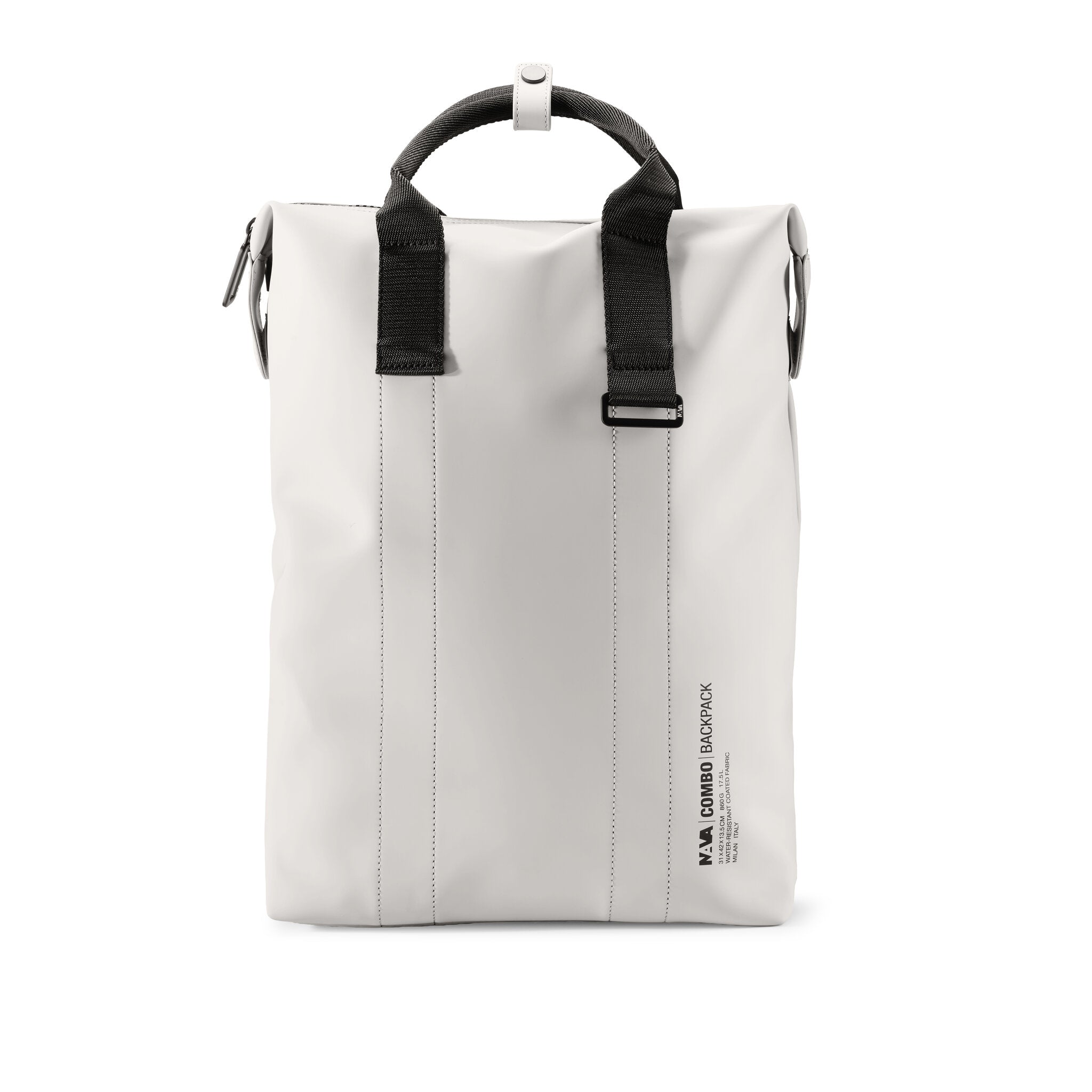 COMBO ZAINO CON ORGANIZZAZIONE INTERNA PERSONALIZZABILE BIANCO