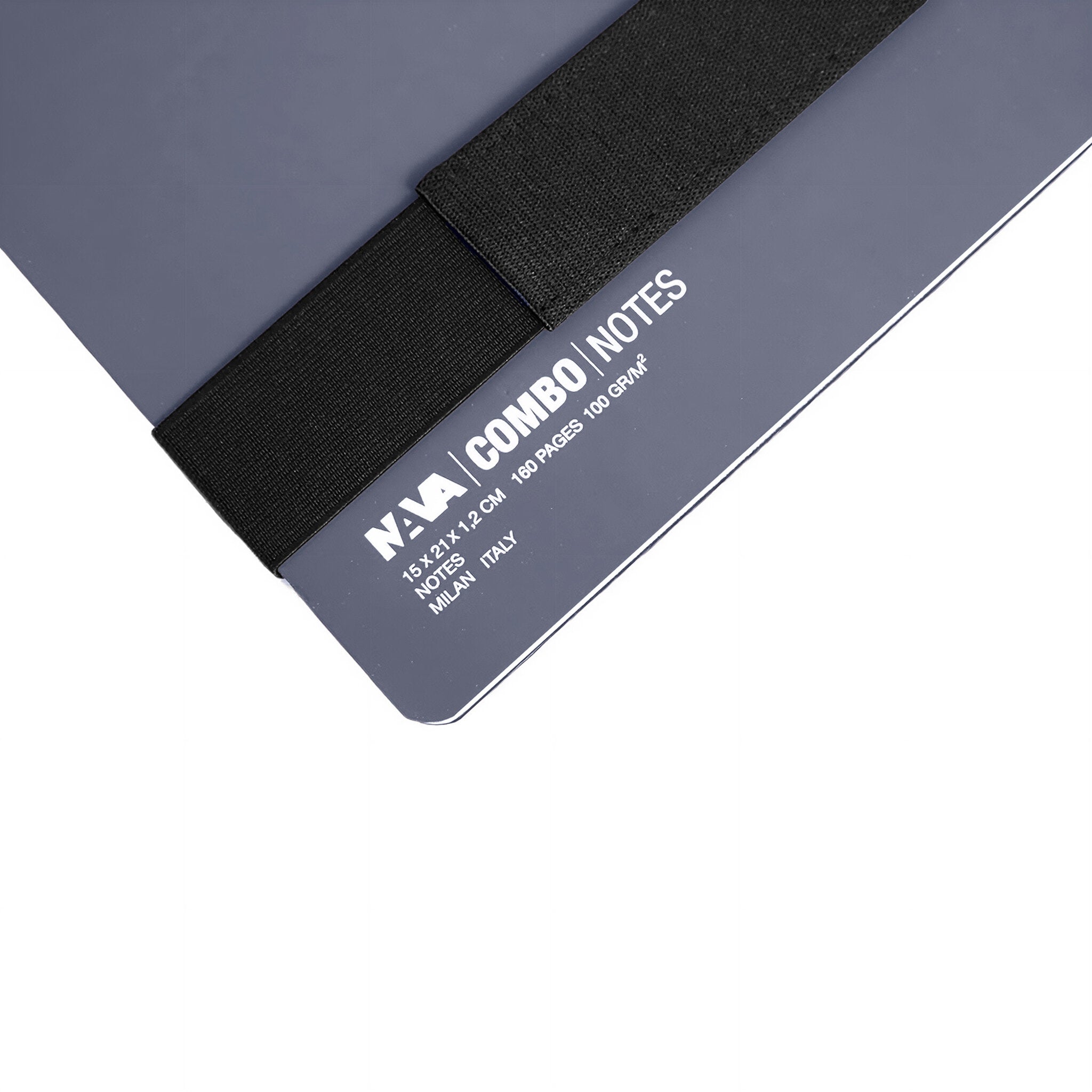 COMBO NOTES DI DESIGN FORMATO CM 15 X 21 LEAD GREY