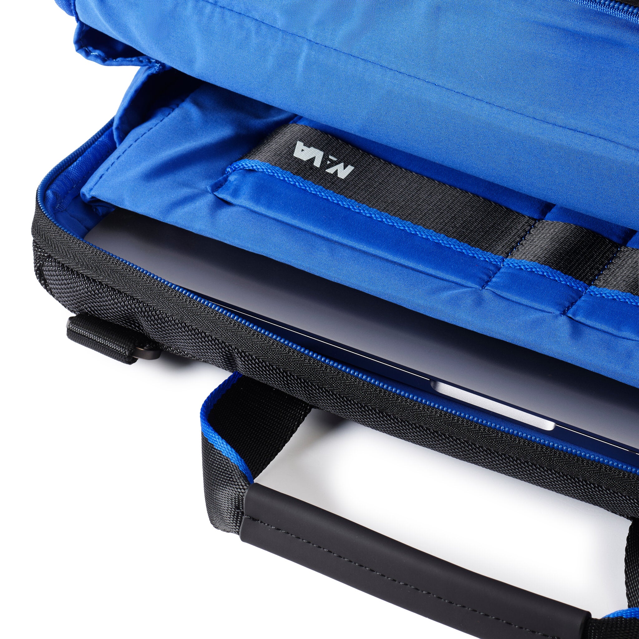 CROSS CARTELLA SLIM ORGANIZZATA 2 MANICI, PORTA PC NERO/COBALT BLUE