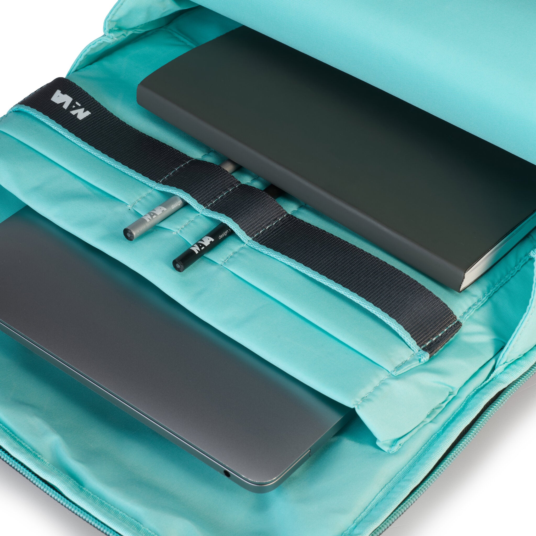 CROSS ZAINO ORGANIZZATO 2 COMPARTI, PORTA PC ASPHALT/MINT