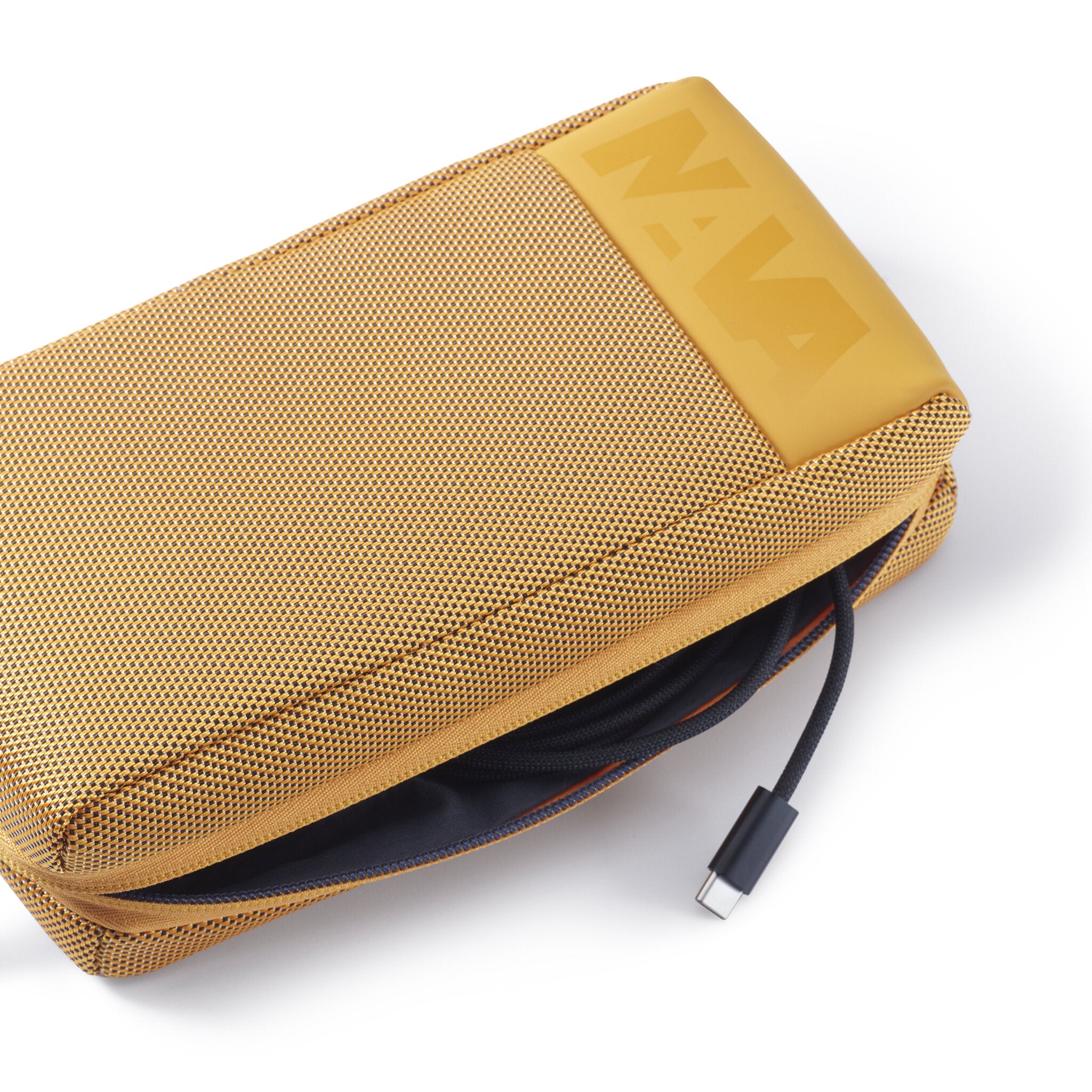 CROSS CABLE CASE DEEP YELLOW/GREY