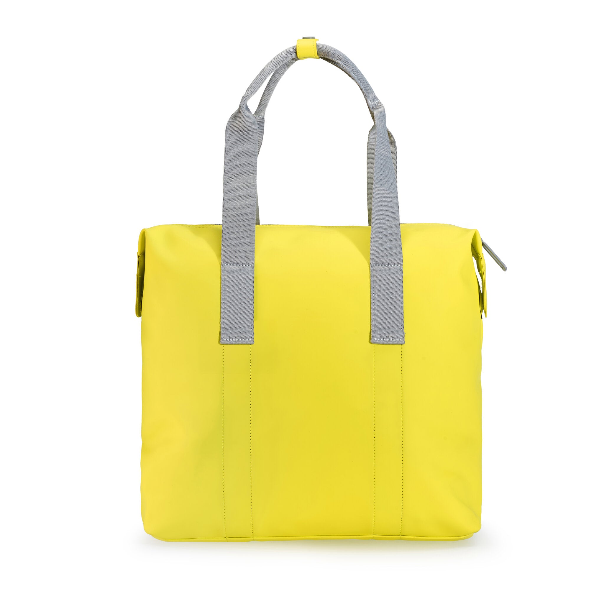 COMBO COY BORSA TOTE CON DUE MANICI YELLOW/GREY