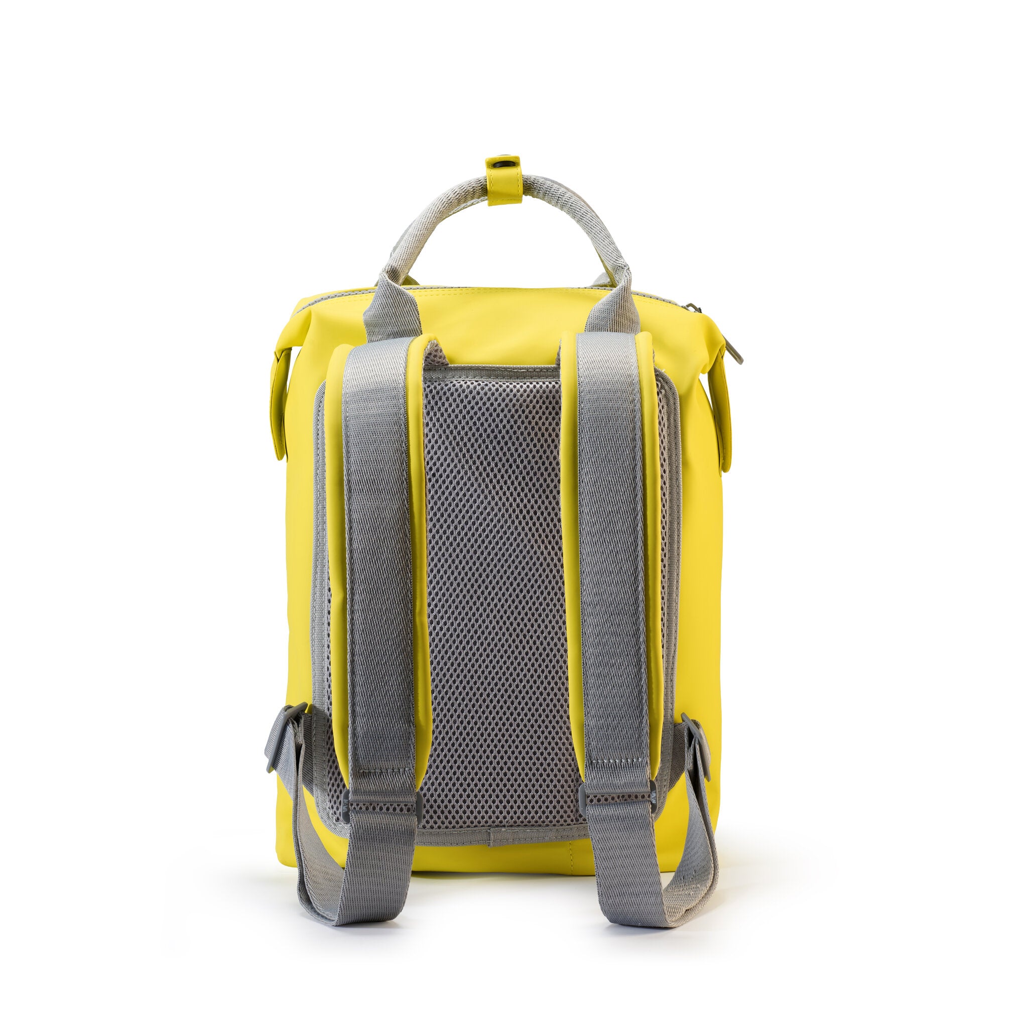 COMBO COY ZAINO SMALL CON ORGANIZZAZIONE INTERNA PERSONALIZZABILE YELLOW/GREY