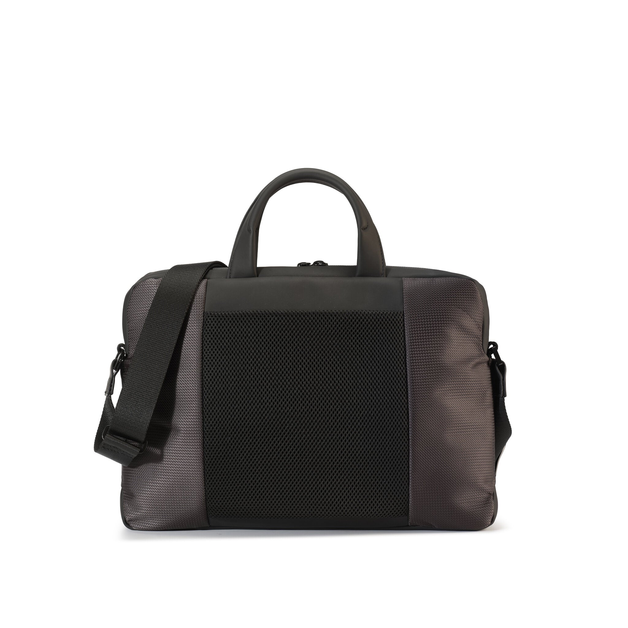 EASY ADVANCE CARTELLA SLIM ORGANIZZATA DUE MANICI, PORTA PC NERO/GREY