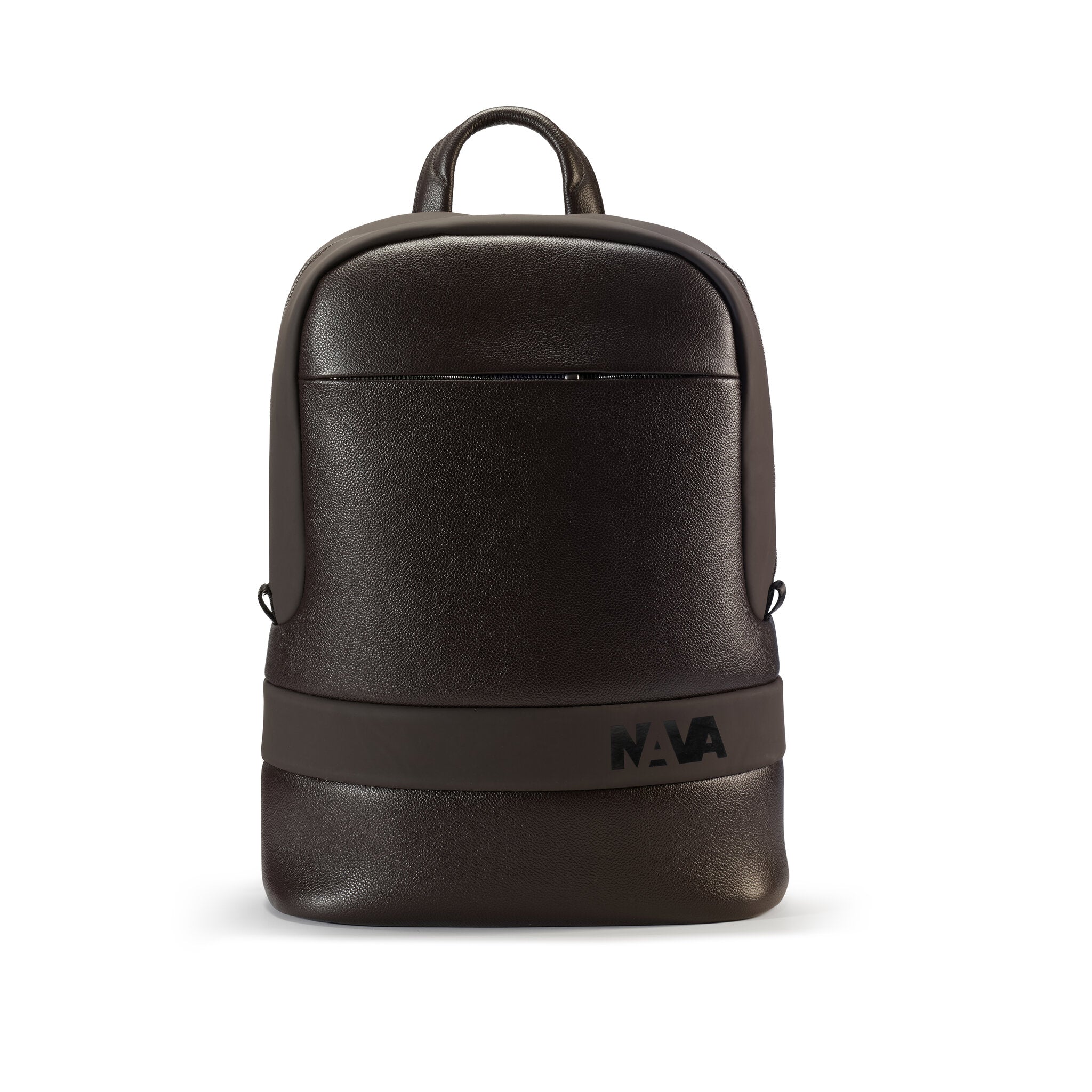 EASY ADVANCE LEATHER ORGANIZED LAPTOP BACKPACK 1 COMPARTMENT COFFEE