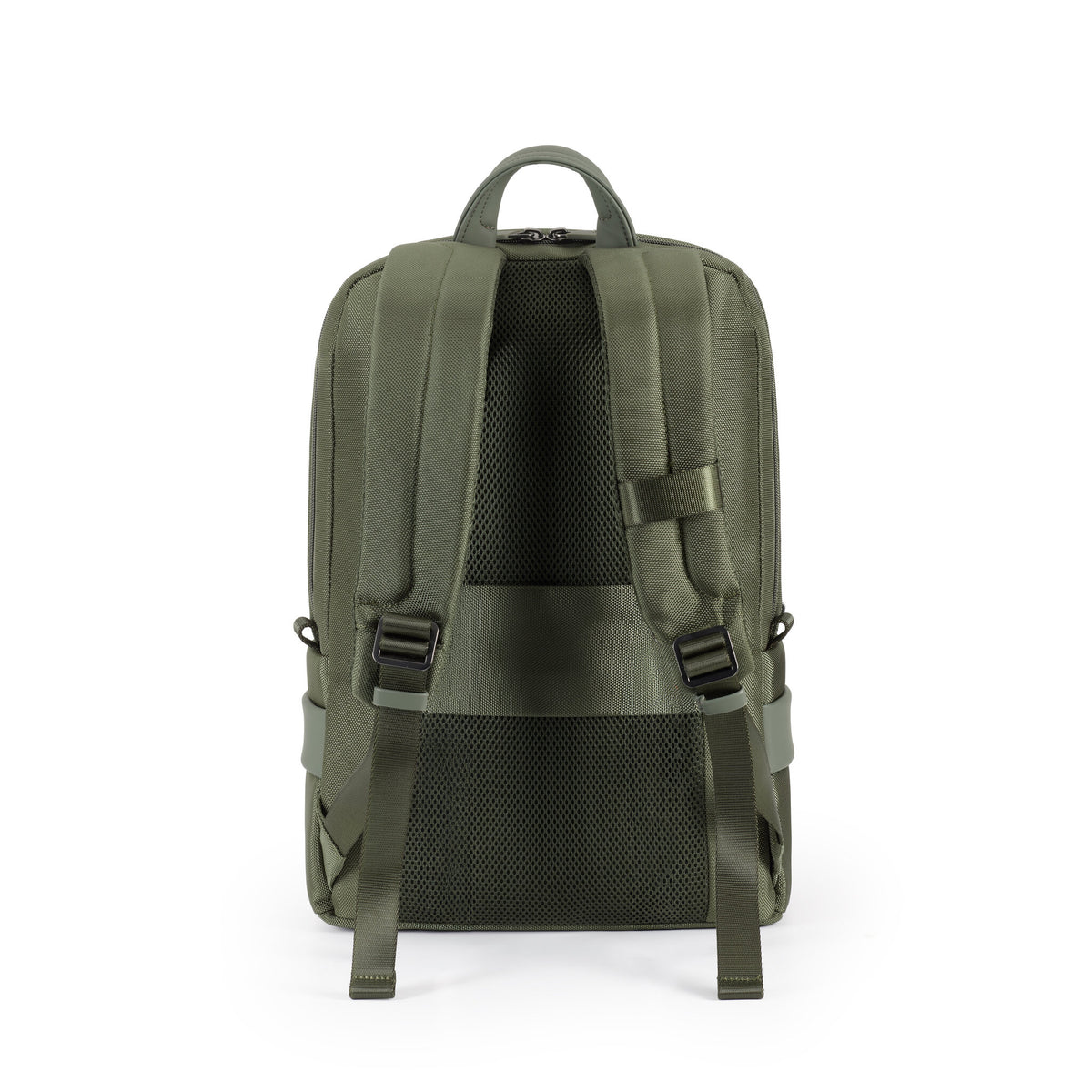 EASY PLUS BACKPACK LARGE - ZAINO PORTA COMPUTER E PORTA IPAD GREEN MILITARY/LIME