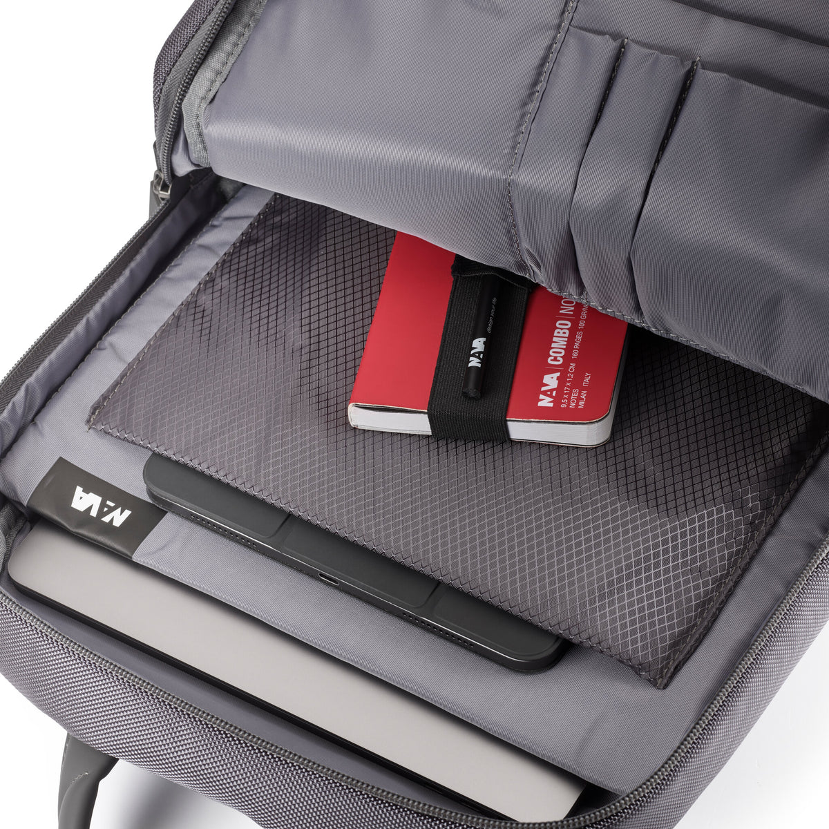 EASY PLUS DAY PACK - ZAINO PORTA COMPUTER E PORTA IPAD GRIGIO