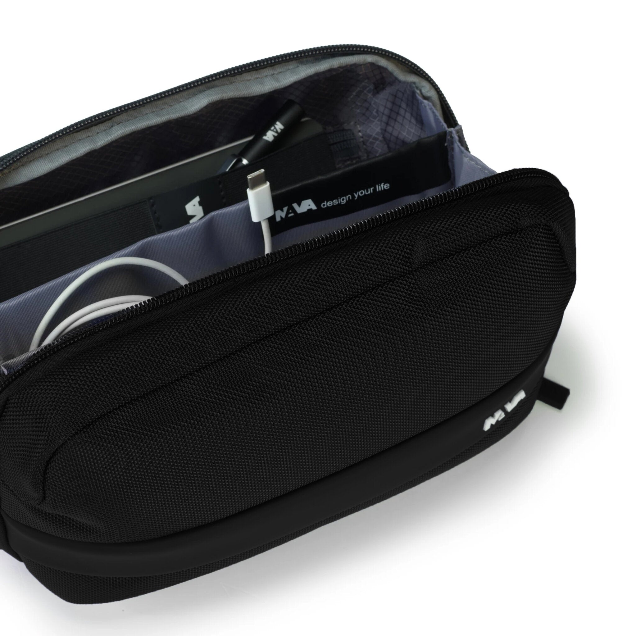 EASY PLUS ASTUCCIO PORTA CAVI NERO