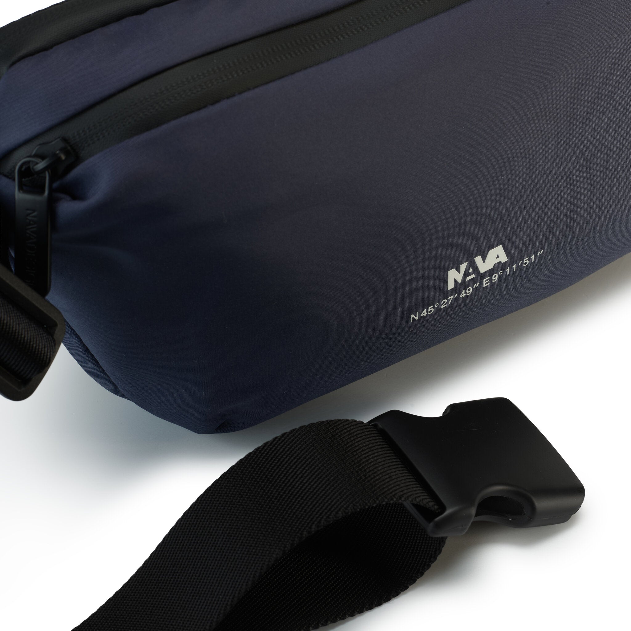 EXPLORER SLING BAG WITH FRONT POCKET AND BACK SECURITY POCKET ATLANTIC BLUE