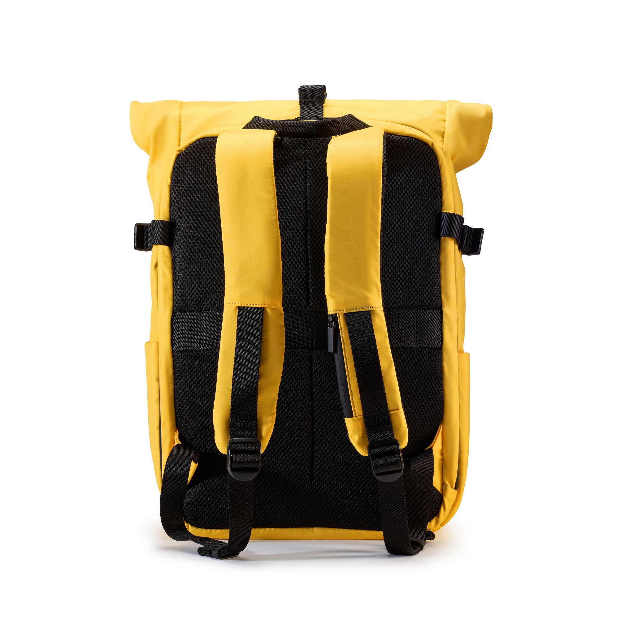 EXPLORER ZAINO ROLLTOP 1 COMPARTO CON TASCHE E FIBBIE DI SICUREZZA GIALLO SOLE