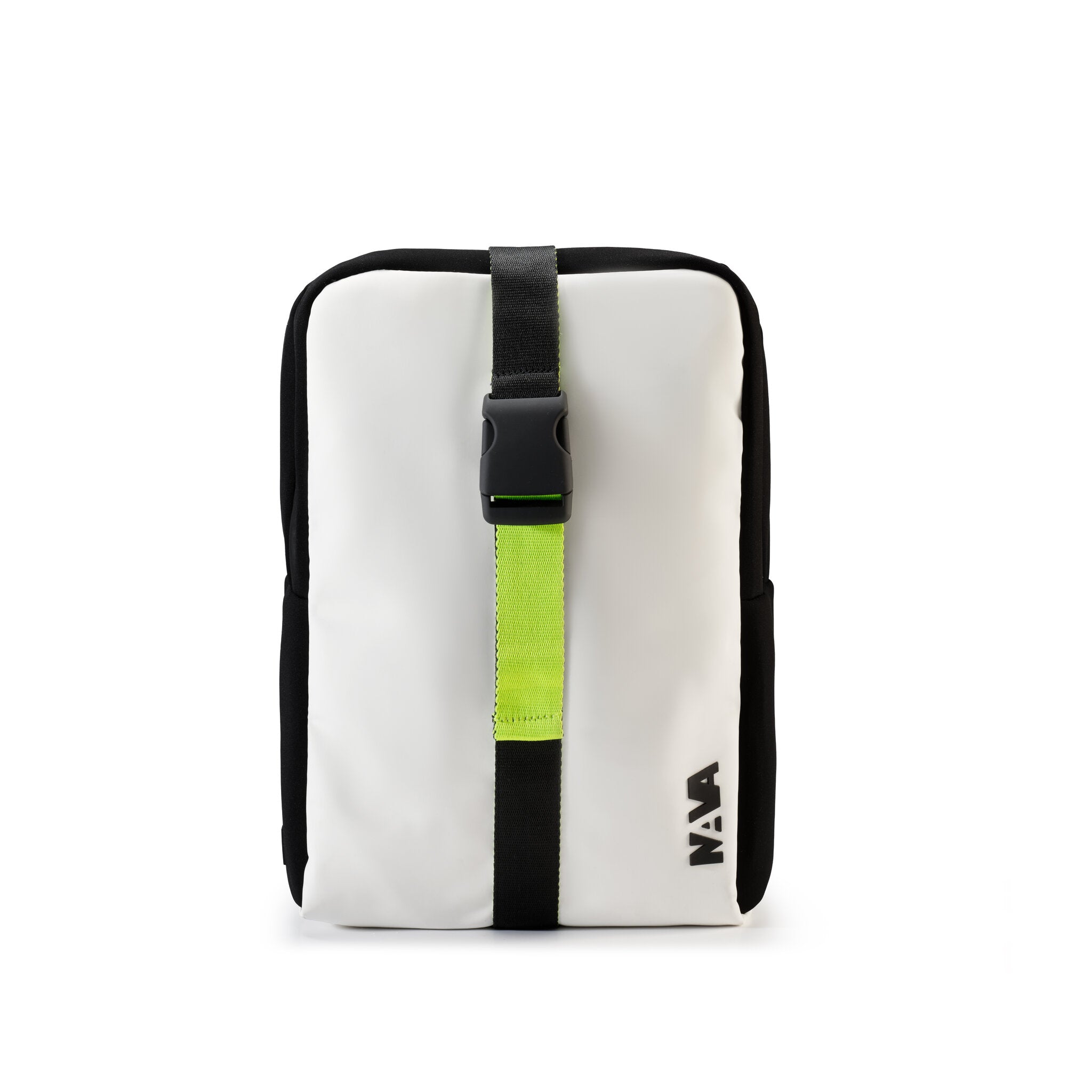 FLAT ZAINO ORGANIZZATO BIANCO/NERO/GIALLO