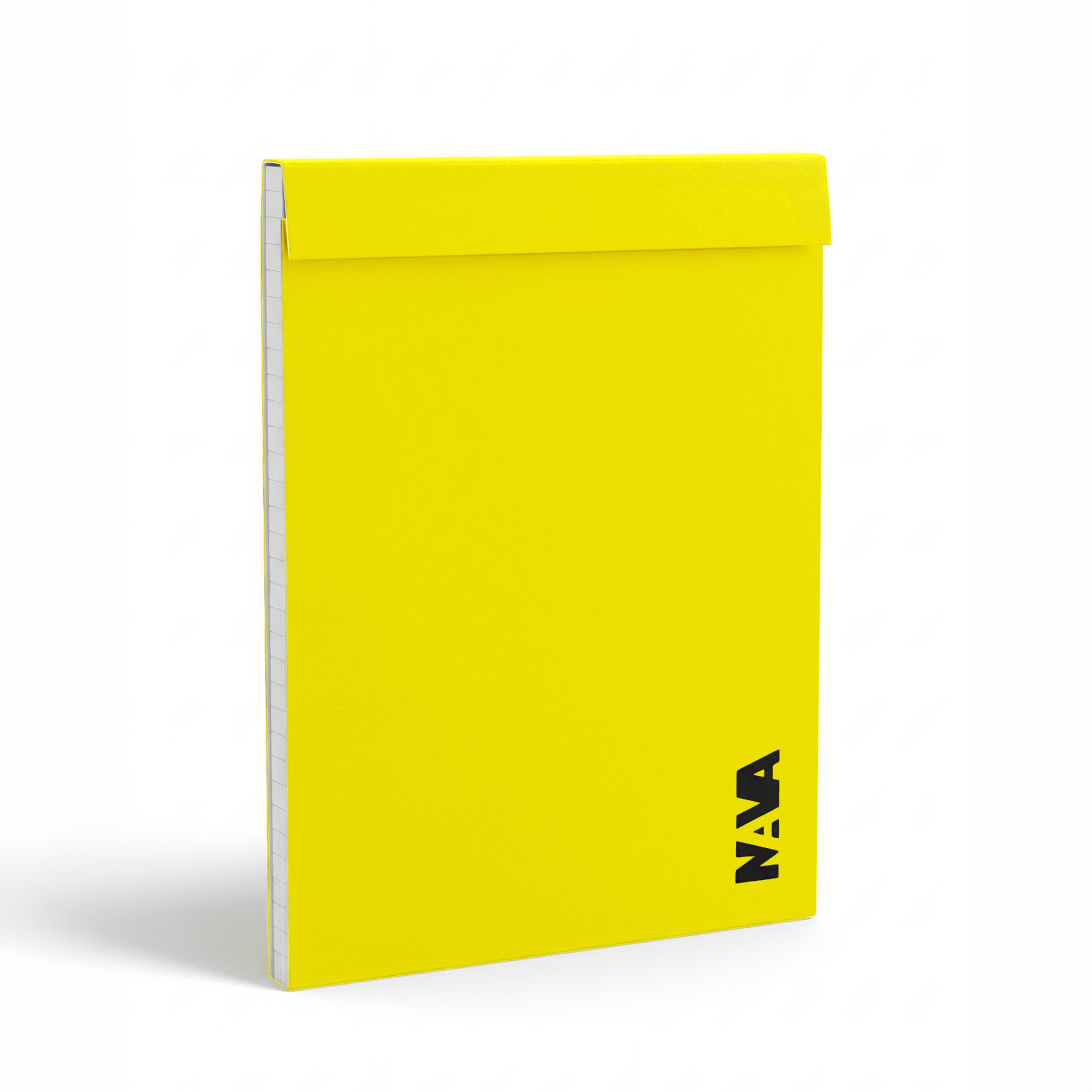 MINERVA NOTES DI DESIGN FORMATO A5 GIALLO FLUO