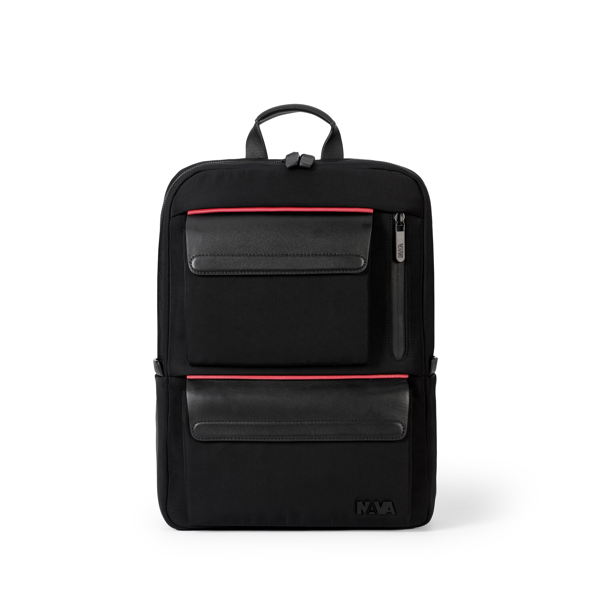 METRO ZAINO ORGANIZZATO SMALL NERO/RED