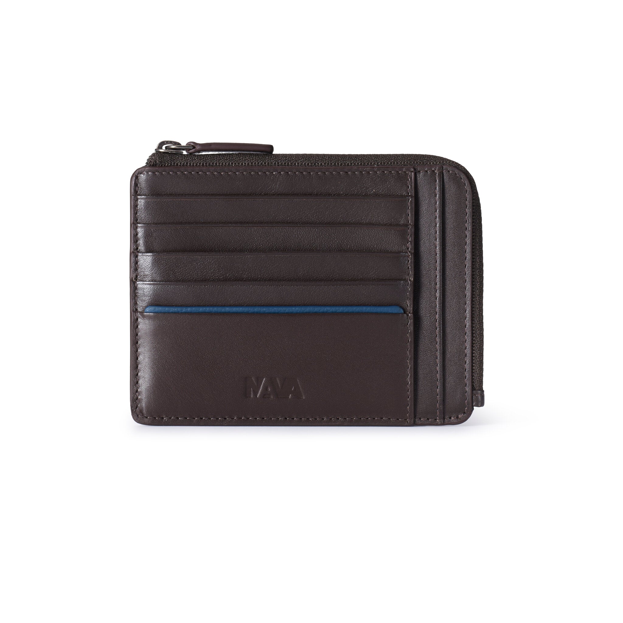 METRO PORTADOCUMENTI E PORTA CARTE DI CREDITO, 8 TASCHE PORTA CC CON RFID NERO/RED