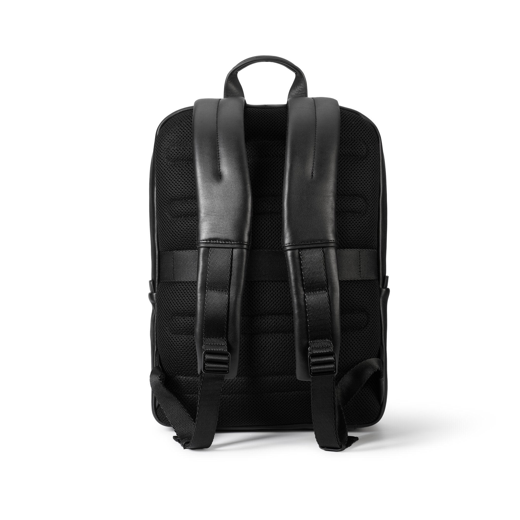 METRO LEATHER ZAINO SMALL PORTA COMPUTER IN PELLE A 1 COMPARTO NERO