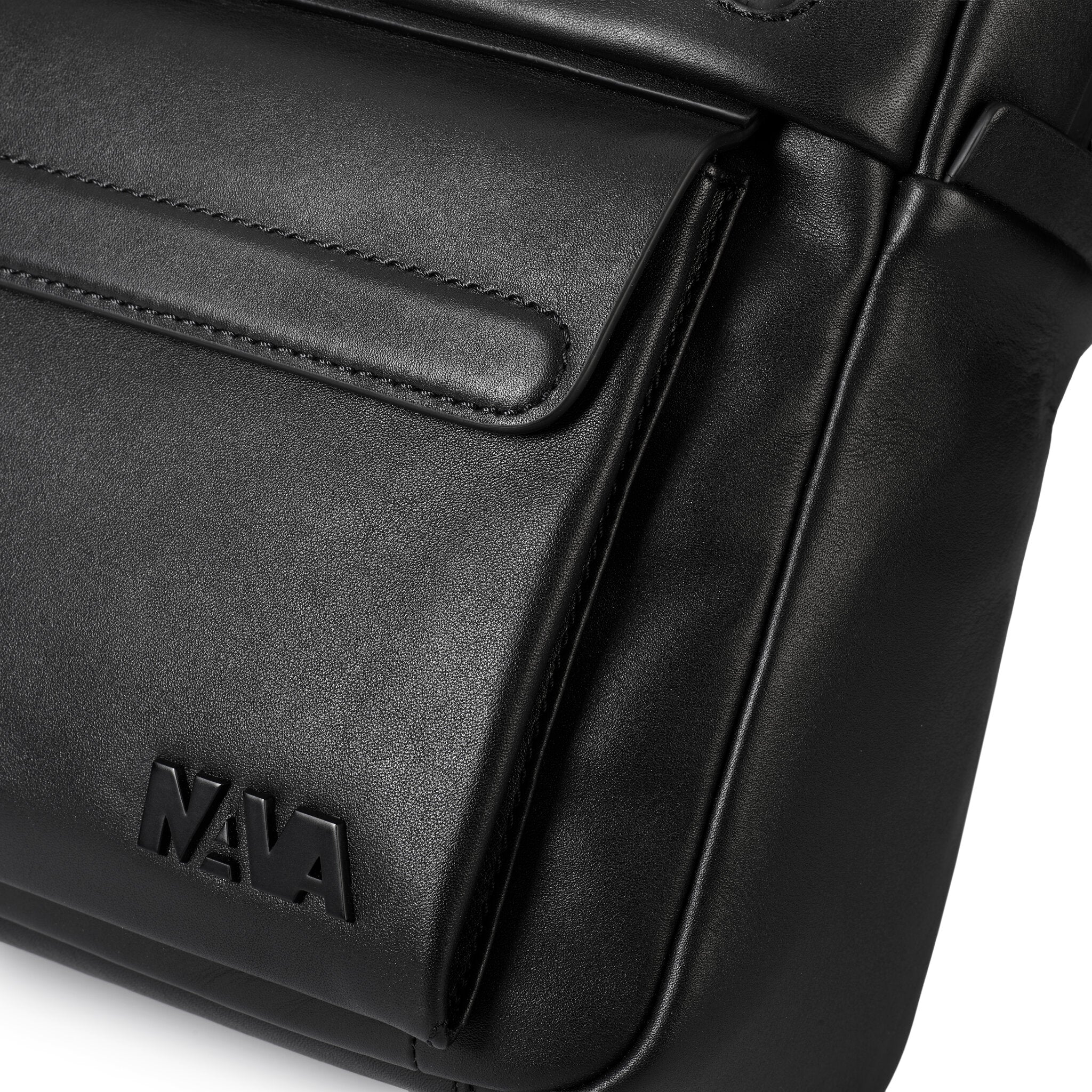 METRO LEATHER ZAINO SMALL PORTA COMPUTER IN PELLE A 1 COMPARTO NERO