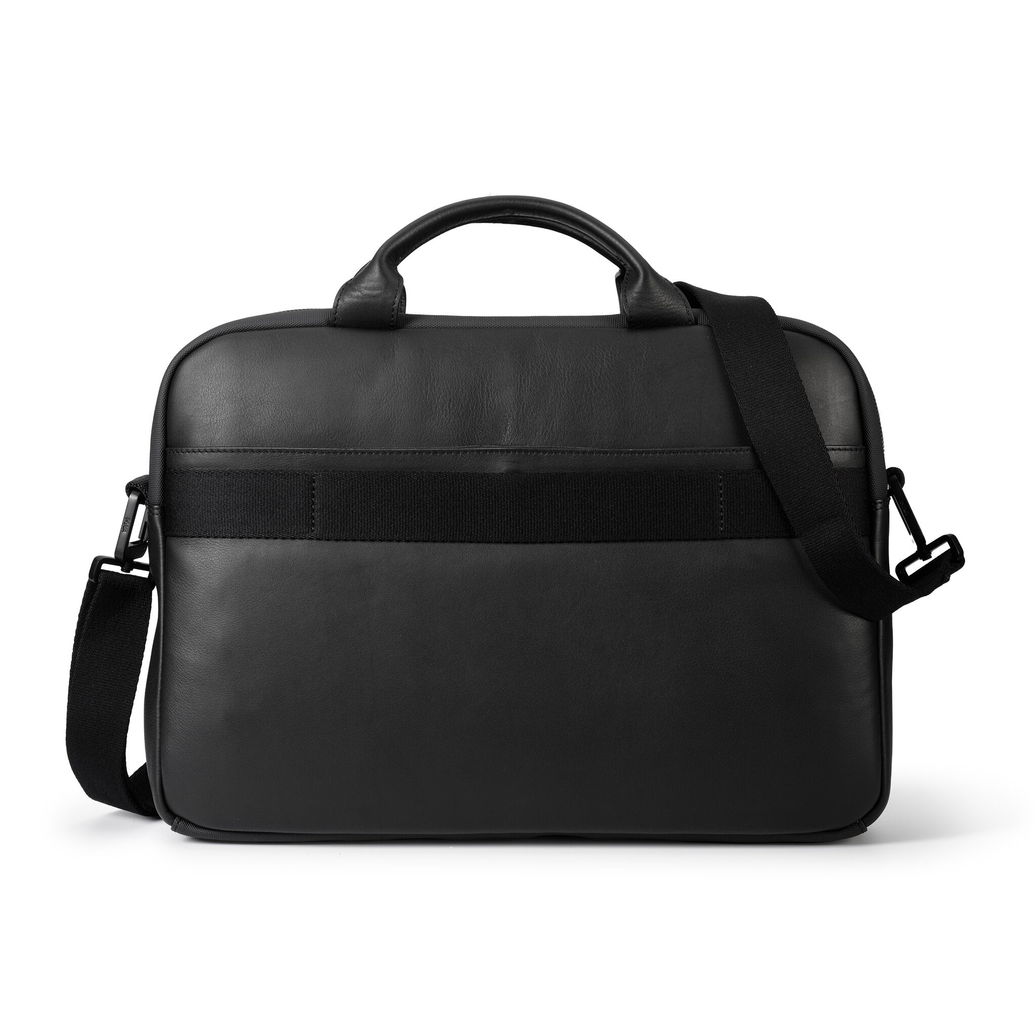 MOTION LEATHER CARTELLA ORGANIZZATA 2 COMPARTI CON TASCA FRONTALE NERO ESPRESSO