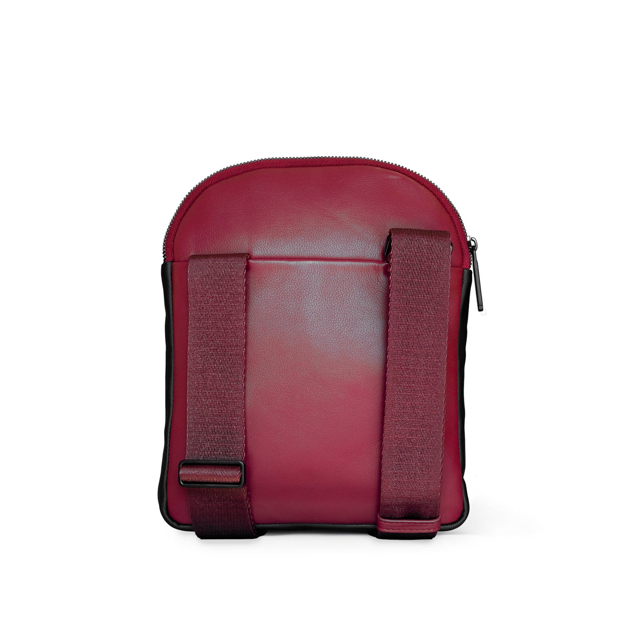 MOTION LEATHER SLIM BAG BORDEAUX