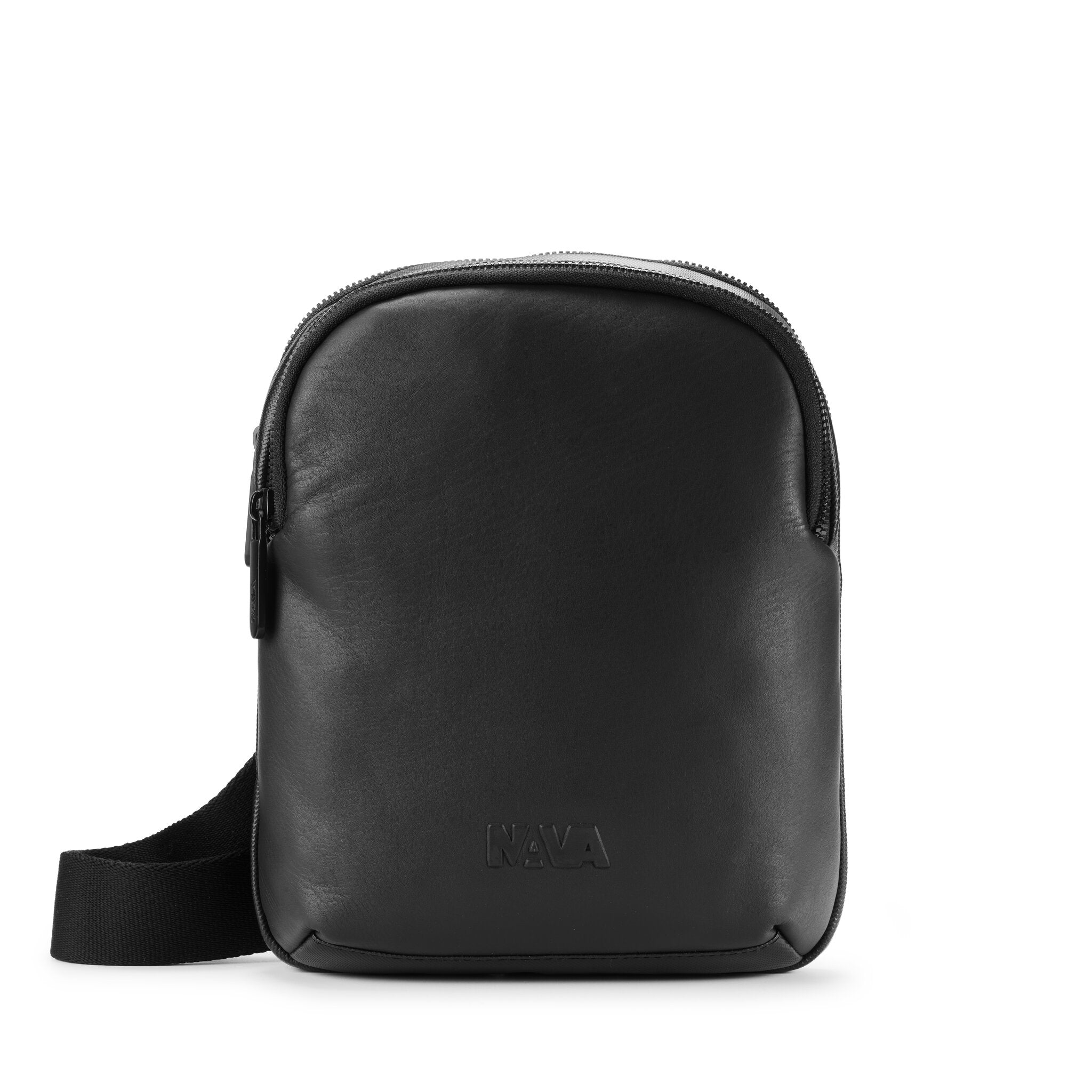 MOTION LEATHER TRACOLLA SLIM 2 COMPARTI DEEP BLU