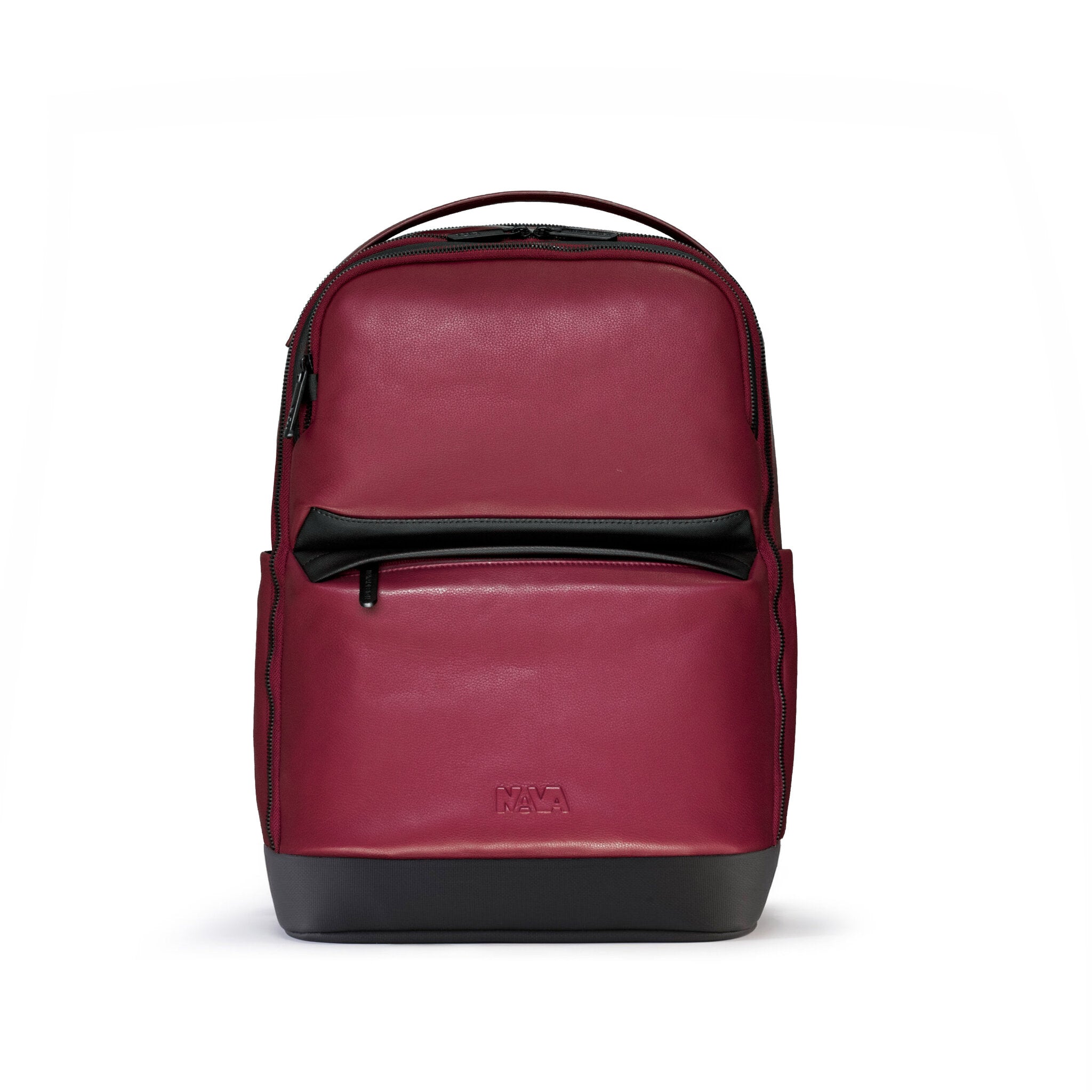 MOTION LEATHER BACKPACK LARGE BORDEAUX