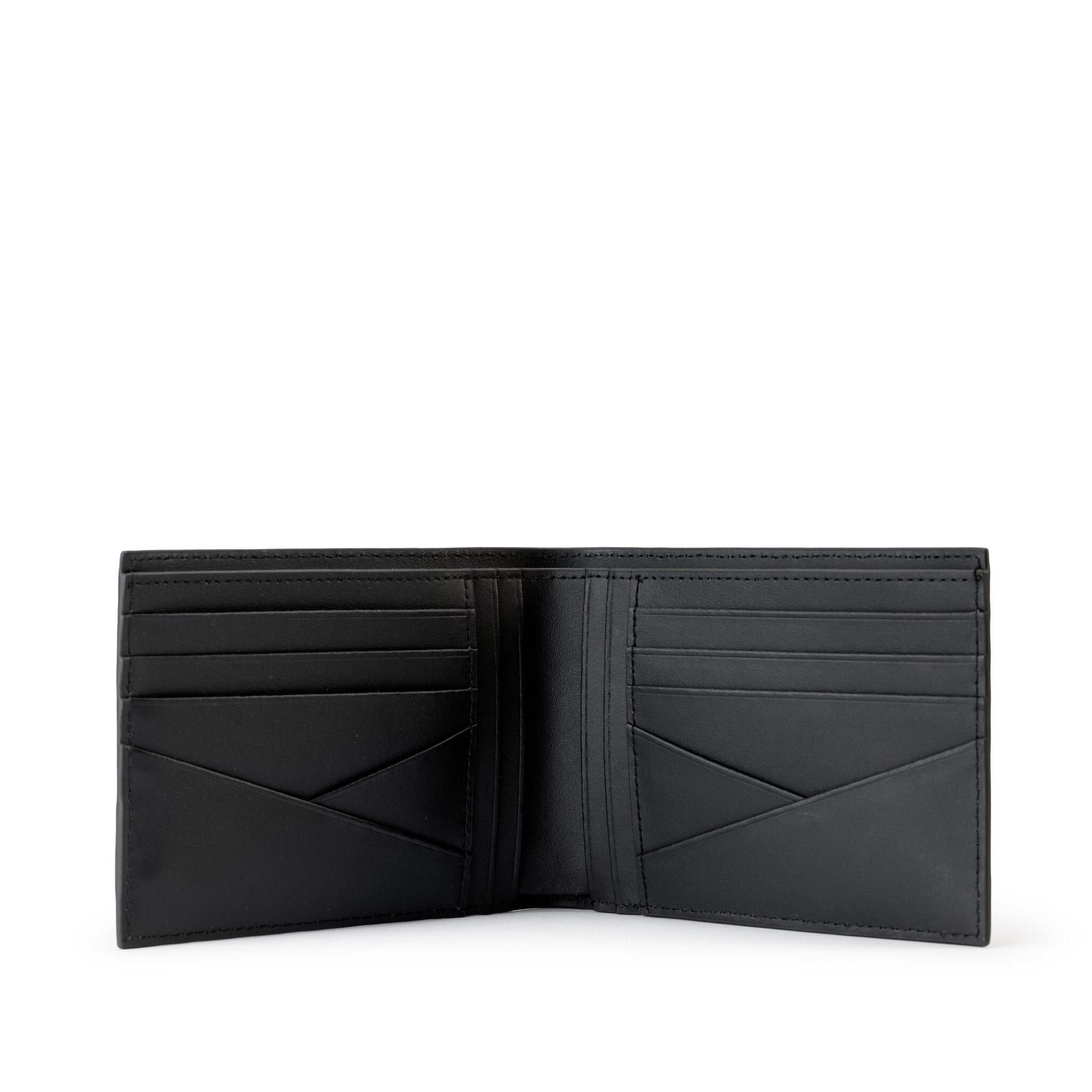 METRIC PORTAFOGLIO IN PELLE 8 CC E SCHERMATURA RFID NERO