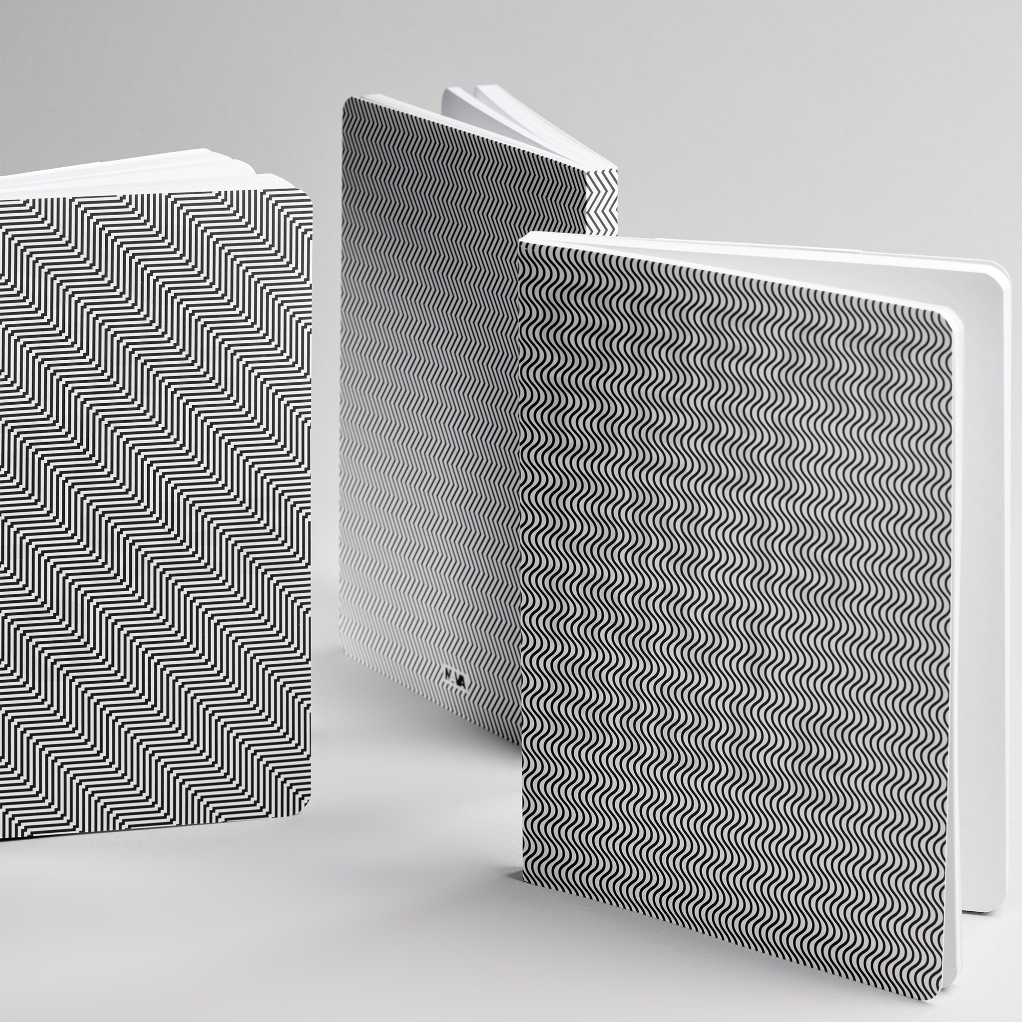A5 DESIGN OPTICAL NOTES WITH BLANK CORNER PAGES