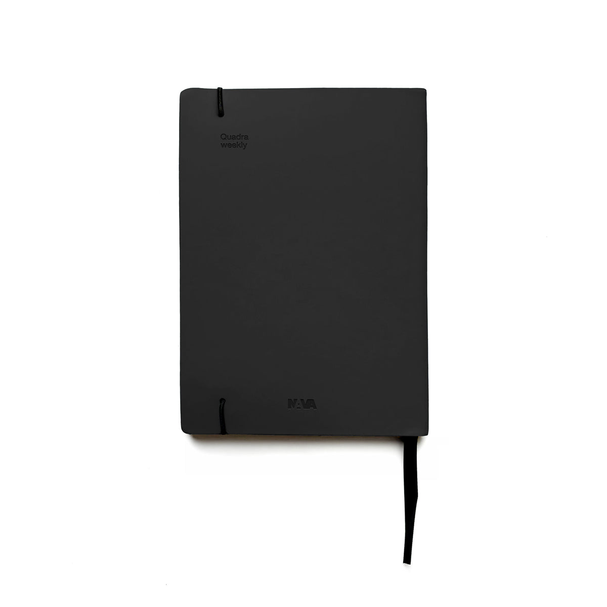 AGENDA SETTIMANALE NAVA QUADRA 2027 SMALL NERA NERO