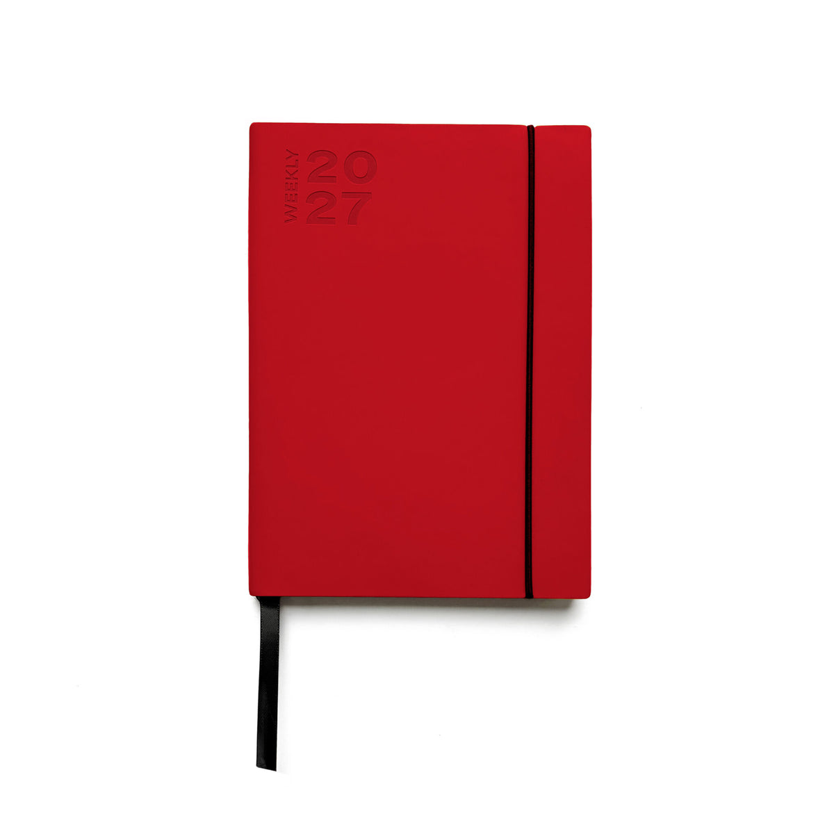 AGENDA SETTIMANALE NAVA QUADRA 2027 SMALL NERA ROSSO