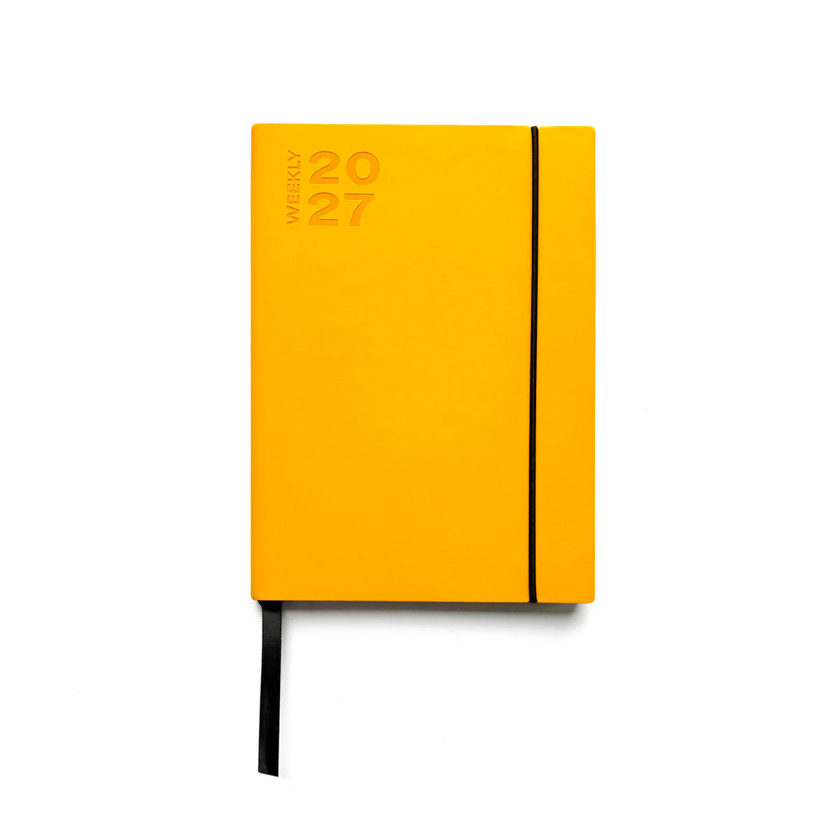 AGENDA SETTIMANALE NAVA QUADRA 2027 SMALL NERA GIALLO