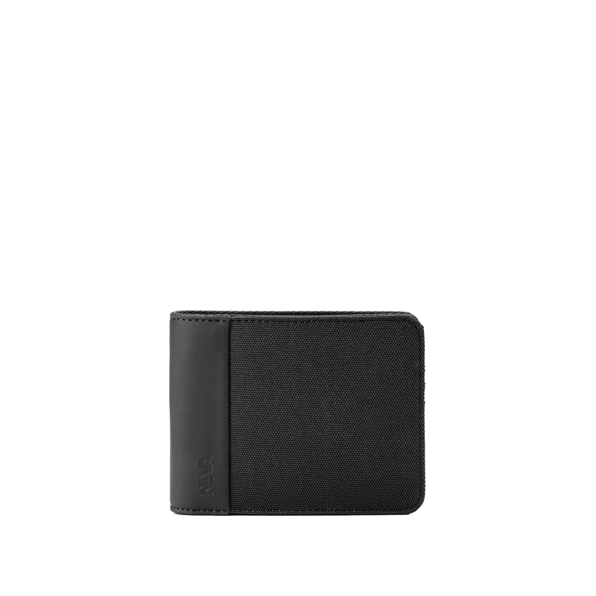 TWIN COLORS MEN'S WALLET WITH 4 CC AND COIN PURSE BLACK/ROYAL BLUE