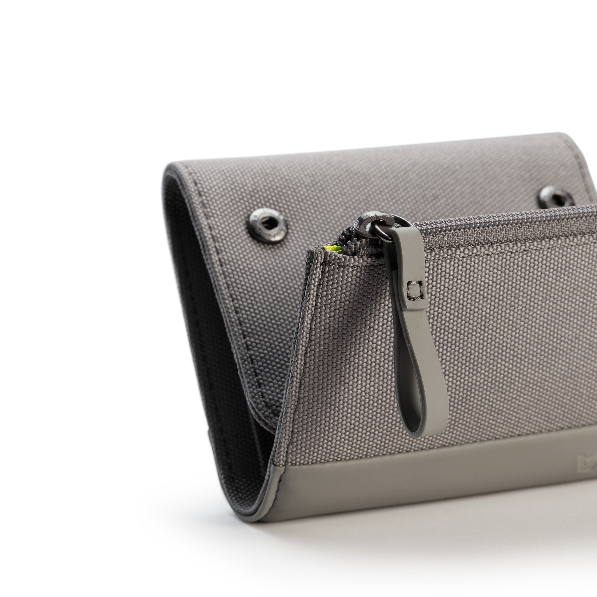 TWIN COLORS PORTAFOGLIO TRIFOLD GREY/LIME