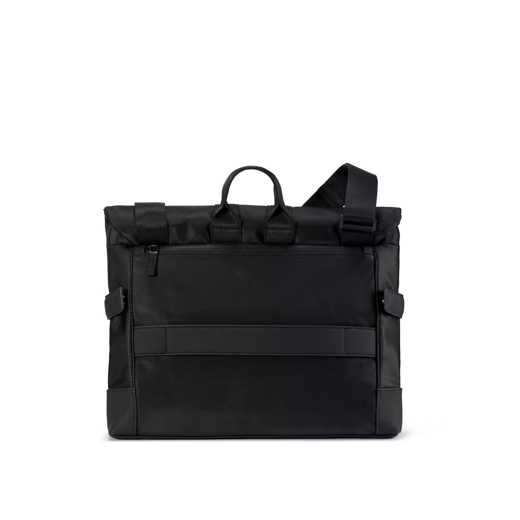 UNIFORM MESSENGER ORGANIZZATA PORTA PC CHIUSA CON PATELLA NERO