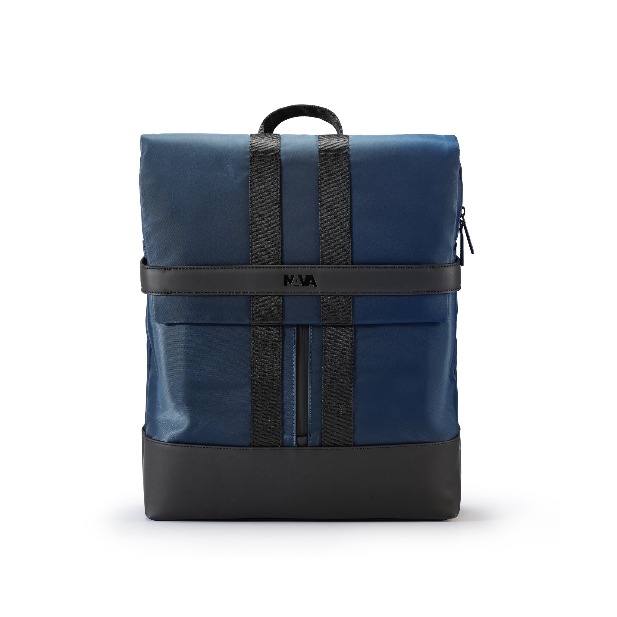 UNIFORM ZAINO ORGANIZZATO PORTA PC CHIUSO CON PATELLA NERO/BLUE PETROLIO