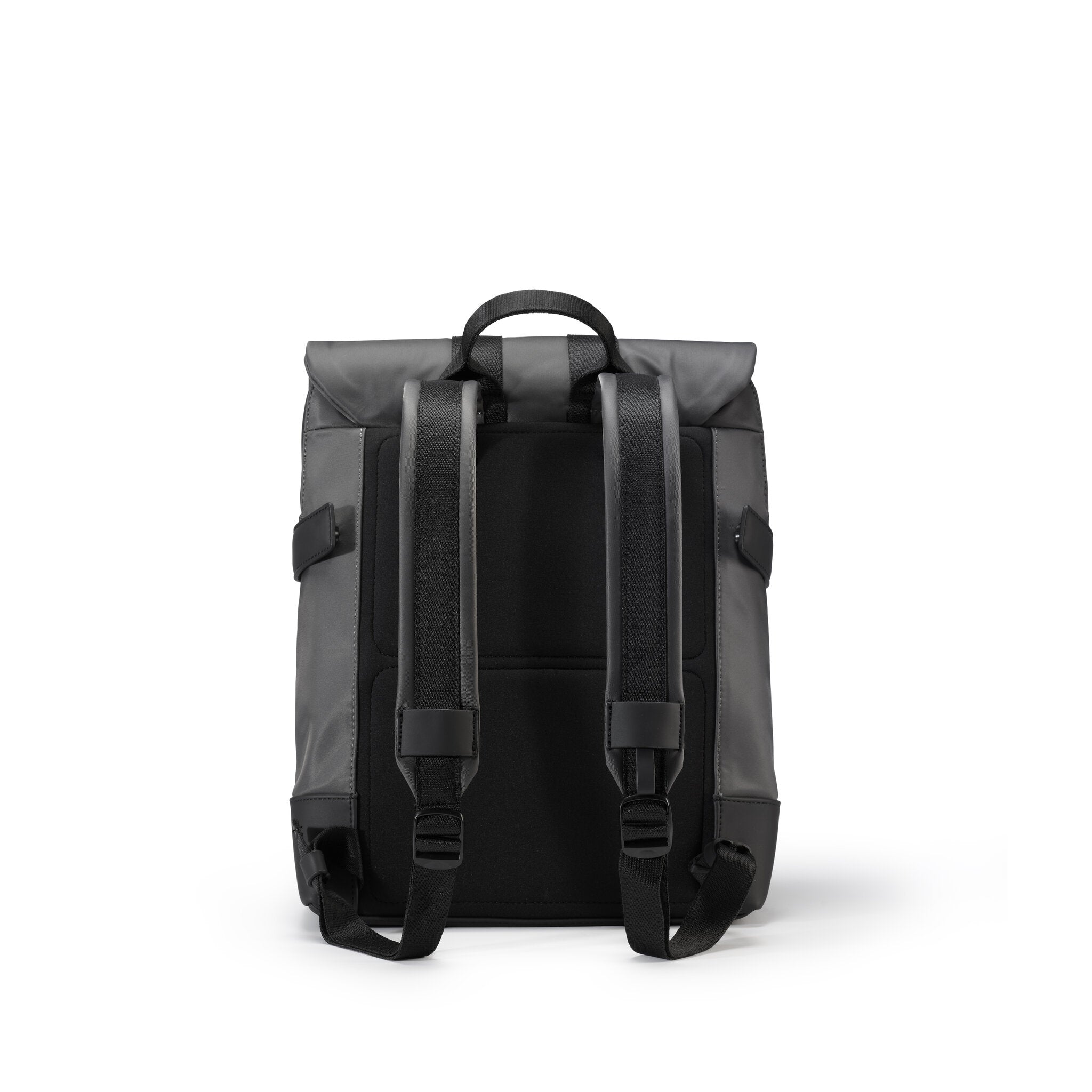 UNIFORM ZAINO SMALL PORTA PC CHIUSO CON PATELLA NERO/GREY STORM