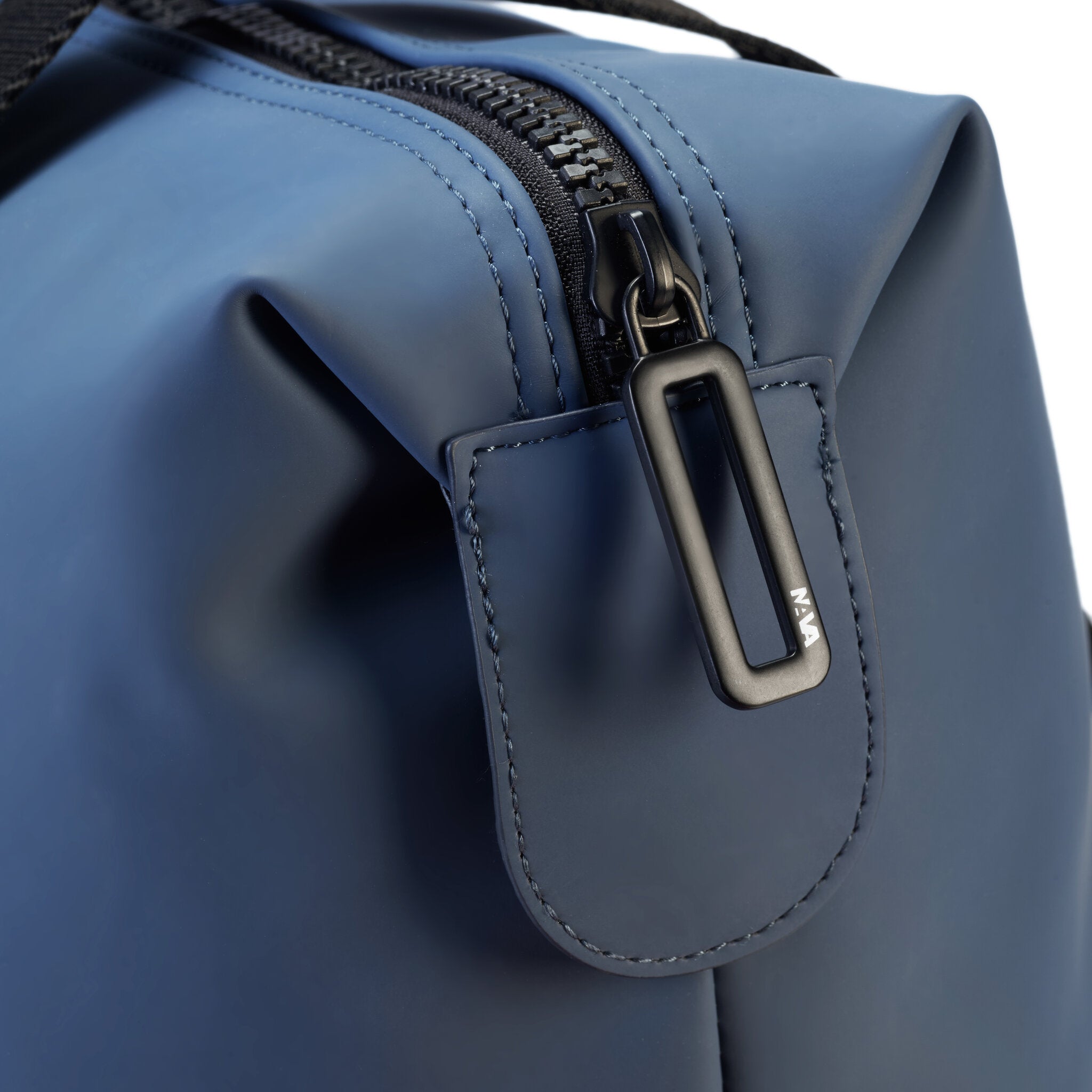 COMBO BORSA TOTE CON DUE MANICI BLU MALLARD