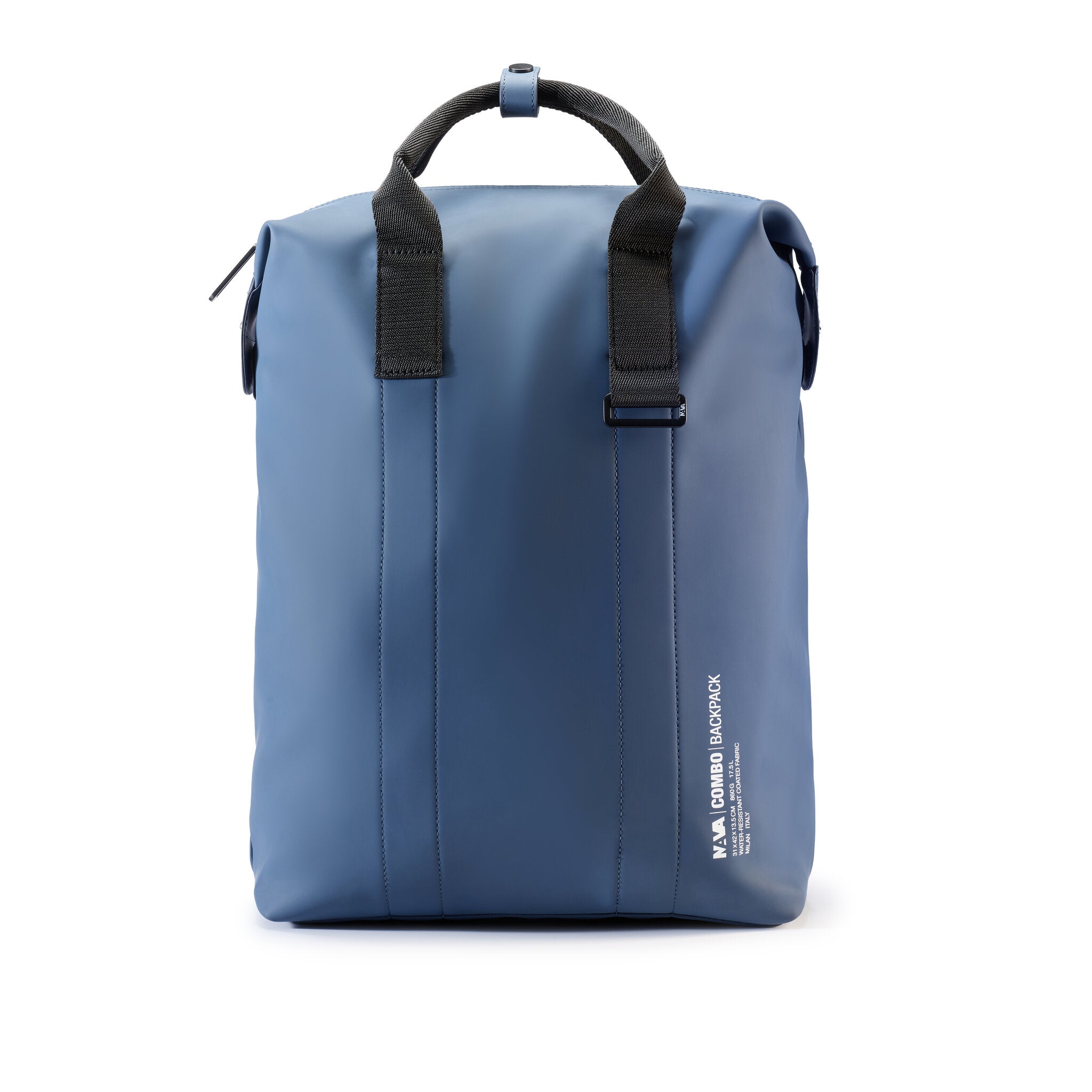 COMBO ZAINO CON ORGANIZZAZIONE INTERNA PERSONALIZZABILE BLU MALLARD