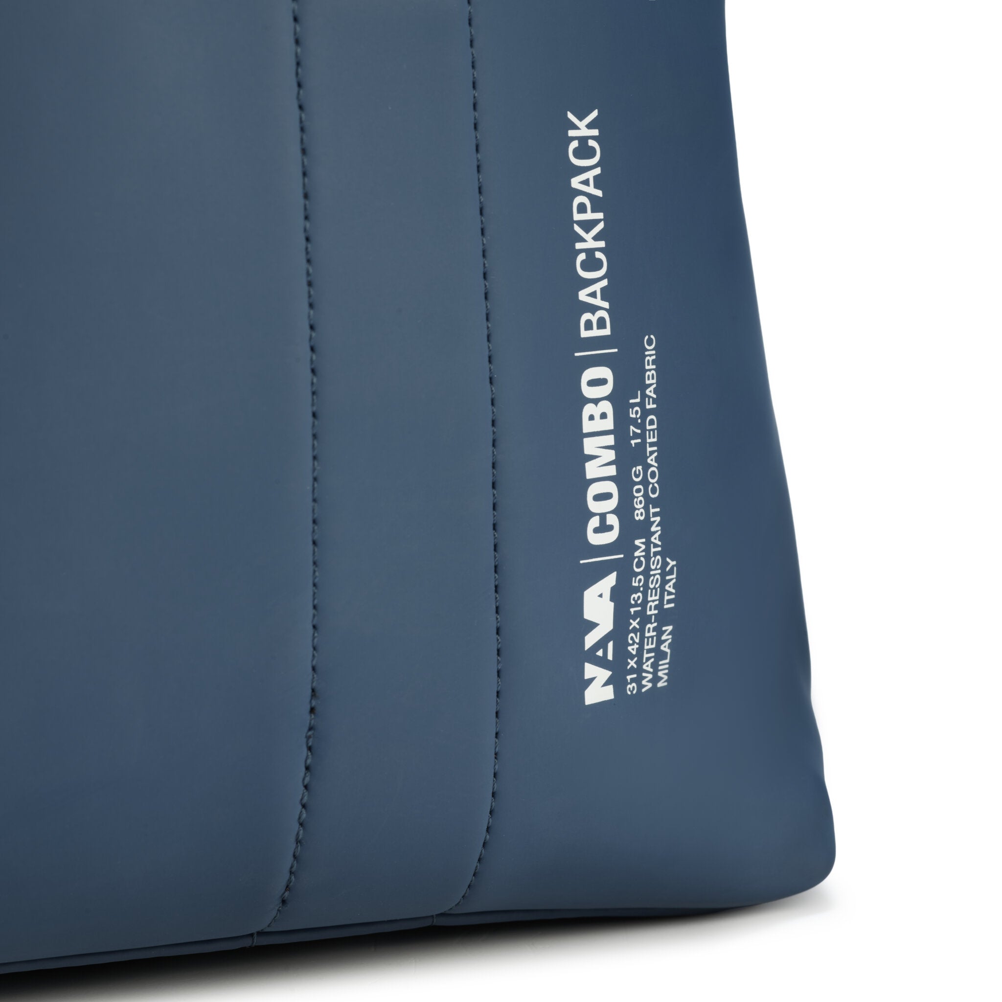 COMBO ZAINO CON ORGANIZZAZIONE INTERNA PERSONALIZZABILE BLU MALLARD