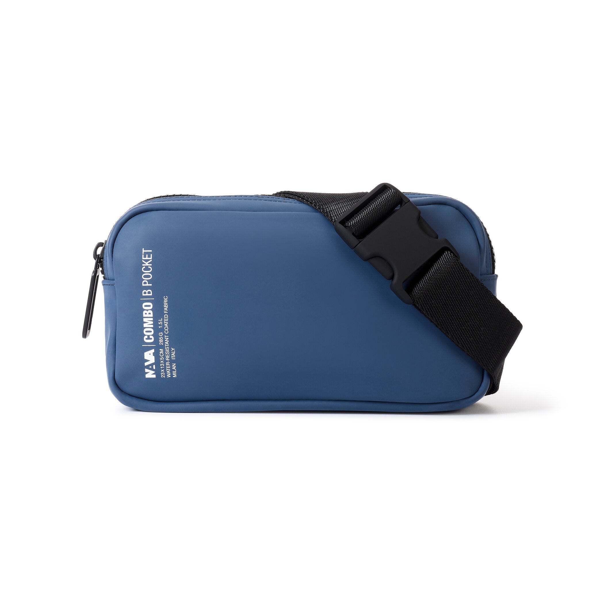 COMBO MARSUPIO CON TASCA INTERNA BLU MALLARD