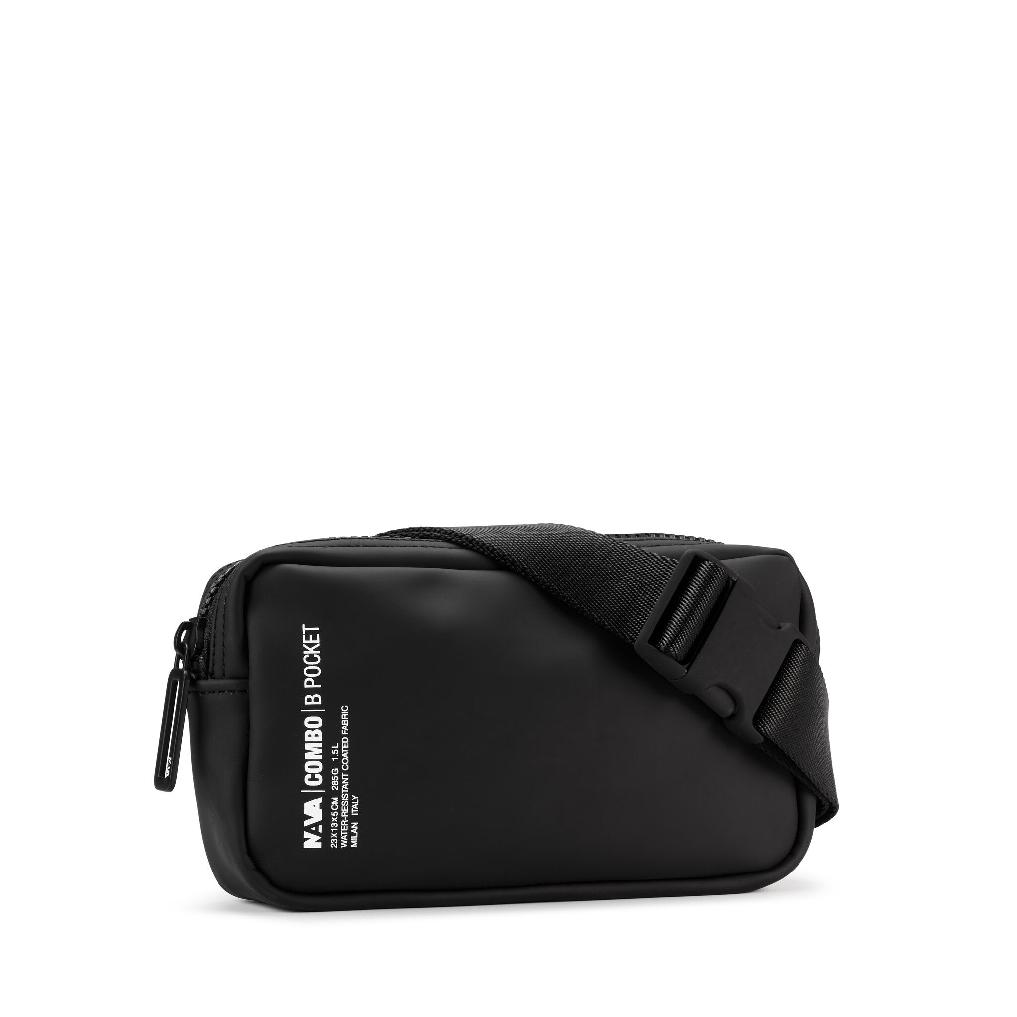 COMBO MARSUPIO CON TASCA INTERNA NERO