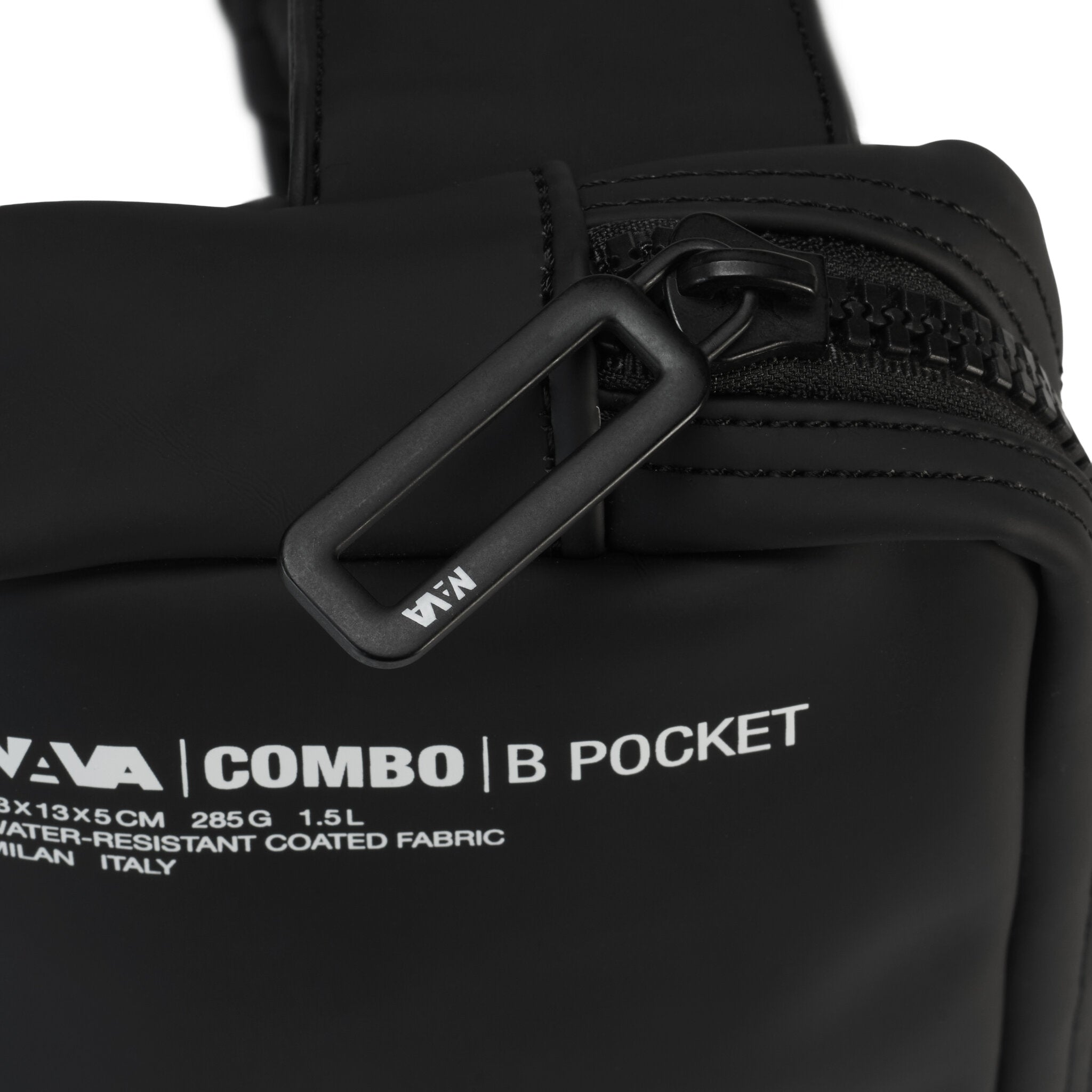 COMBO MARSUPIO CON TASCA INTERNA NERO