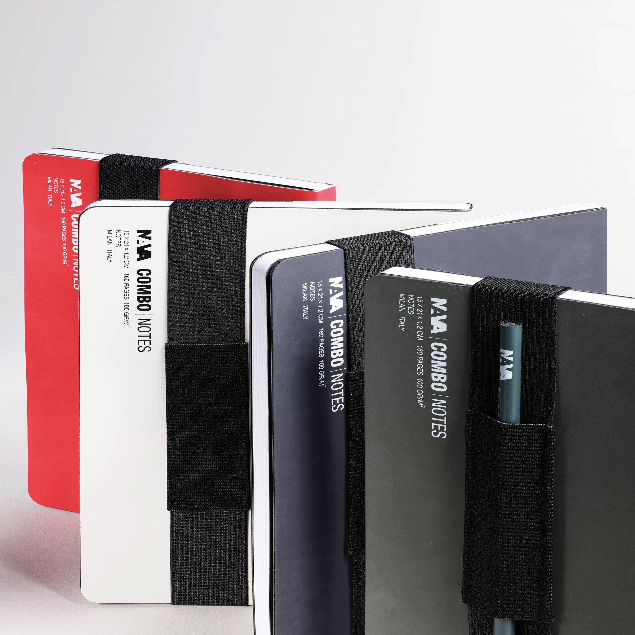 COMBO NOTES DI DESIGN FORMATO CM 15 X 21 TRUE RED