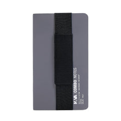 COMBO DESIGN NOTES FORMAT CM 9.5 X 17 LEAD GREY