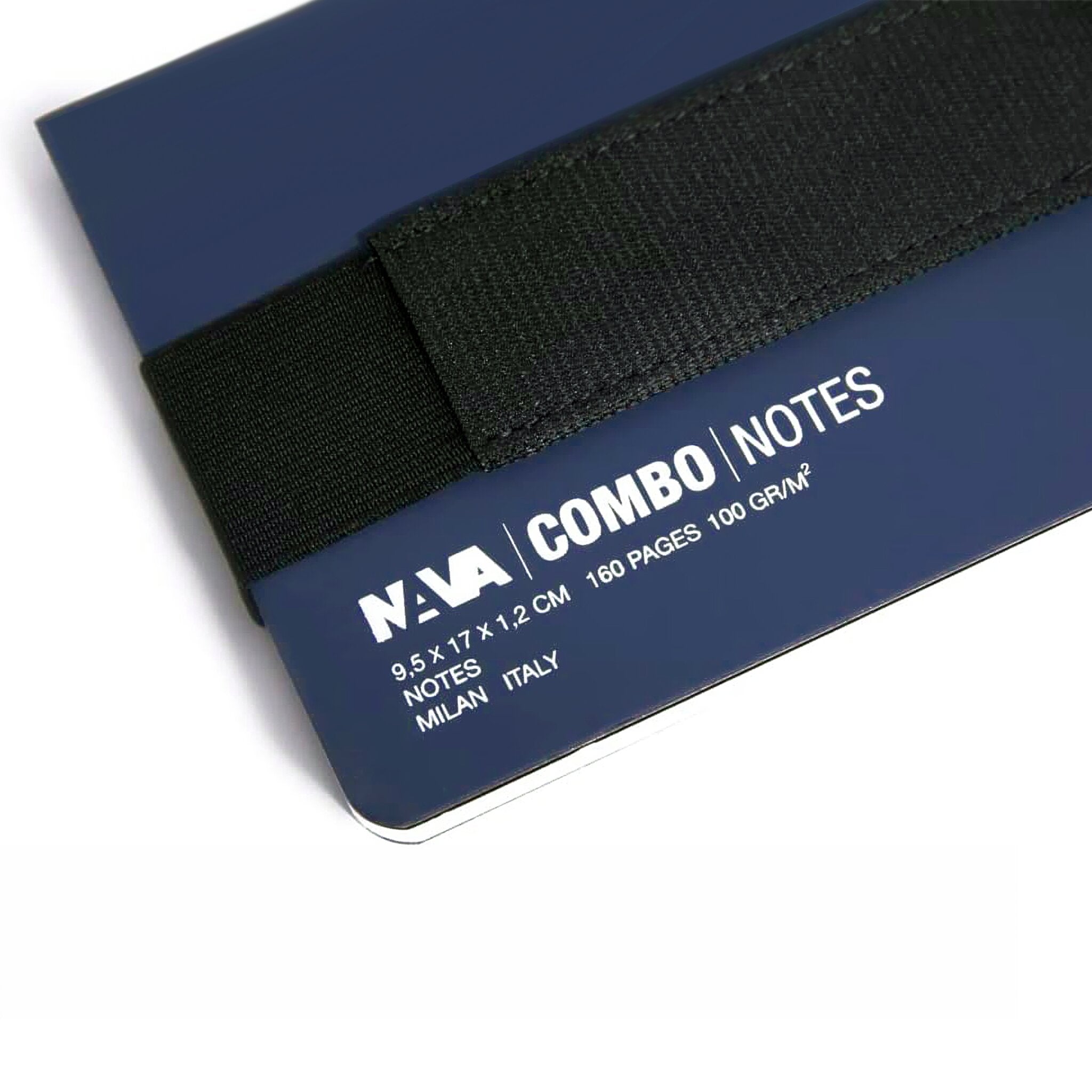 COMBO NOTES DI DESIGN FORMATO CM 9,5 X 17 BLU MALLARD