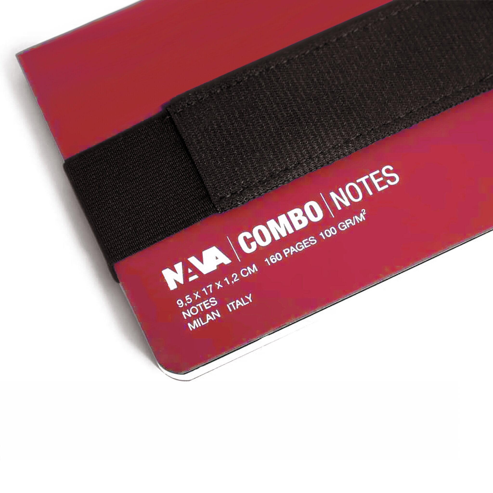 COMBO DESIGN NOTES FORMAT CM 9.5 X 17 TRUE RED