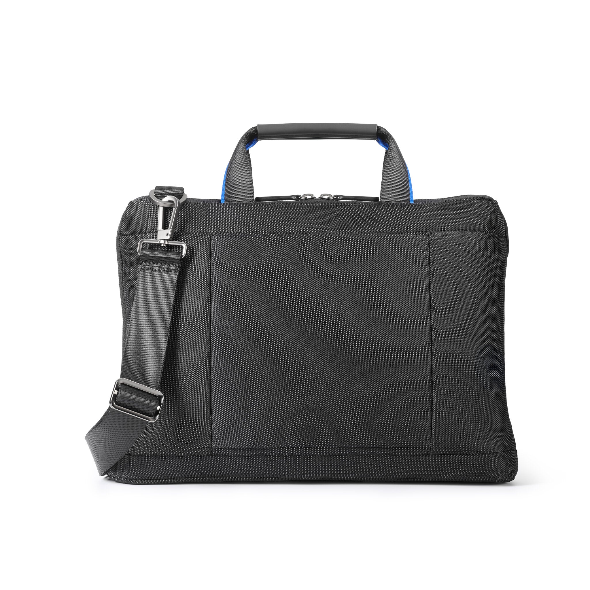 CROSS CARTELLA SLIM ORGANIZZATA 2 MANICI, PORTA PC NERO/COBALT BLUE