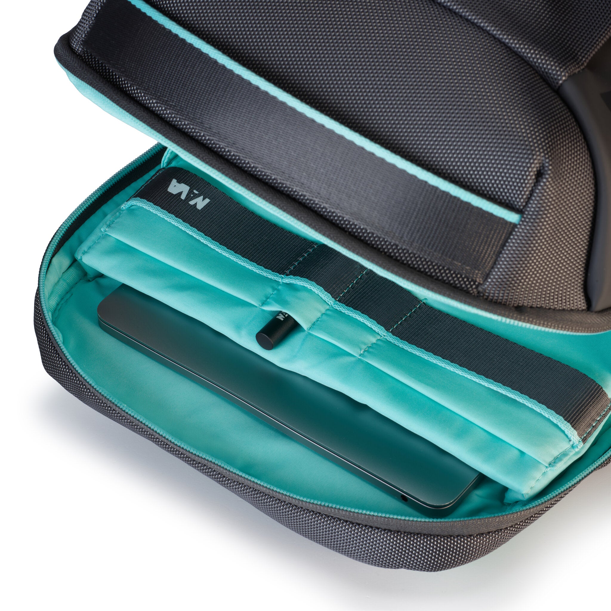 CROSS ZAINO ORGANIZZATO 1 COMPARTO, PORTA PC ASPHALT/MINT