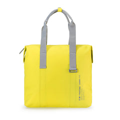 COMBO COY BORSA TOTE CON DUE MANICI YELLOW/GREY